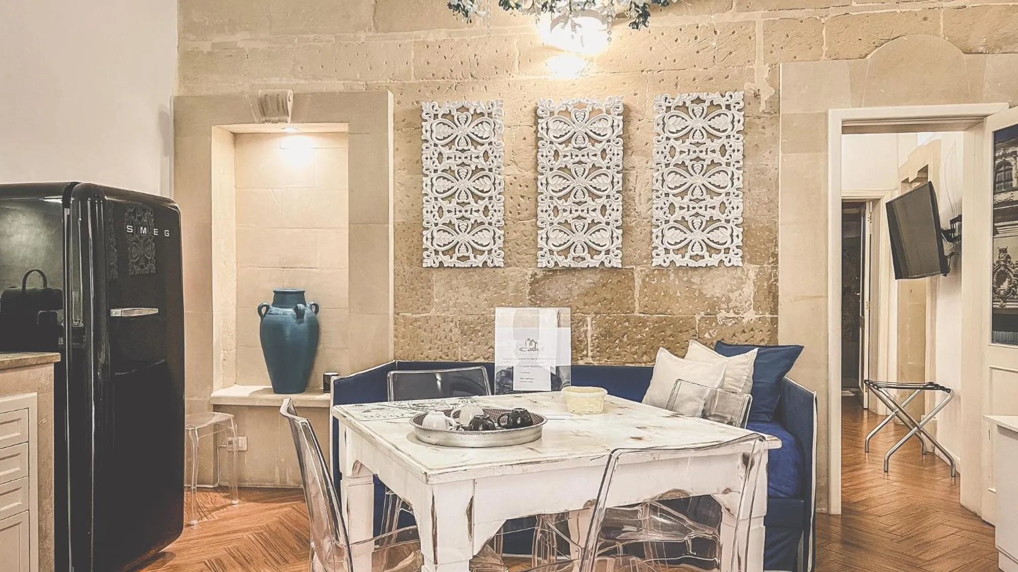 Living room in Cadelli Luxury Suite & Apartments