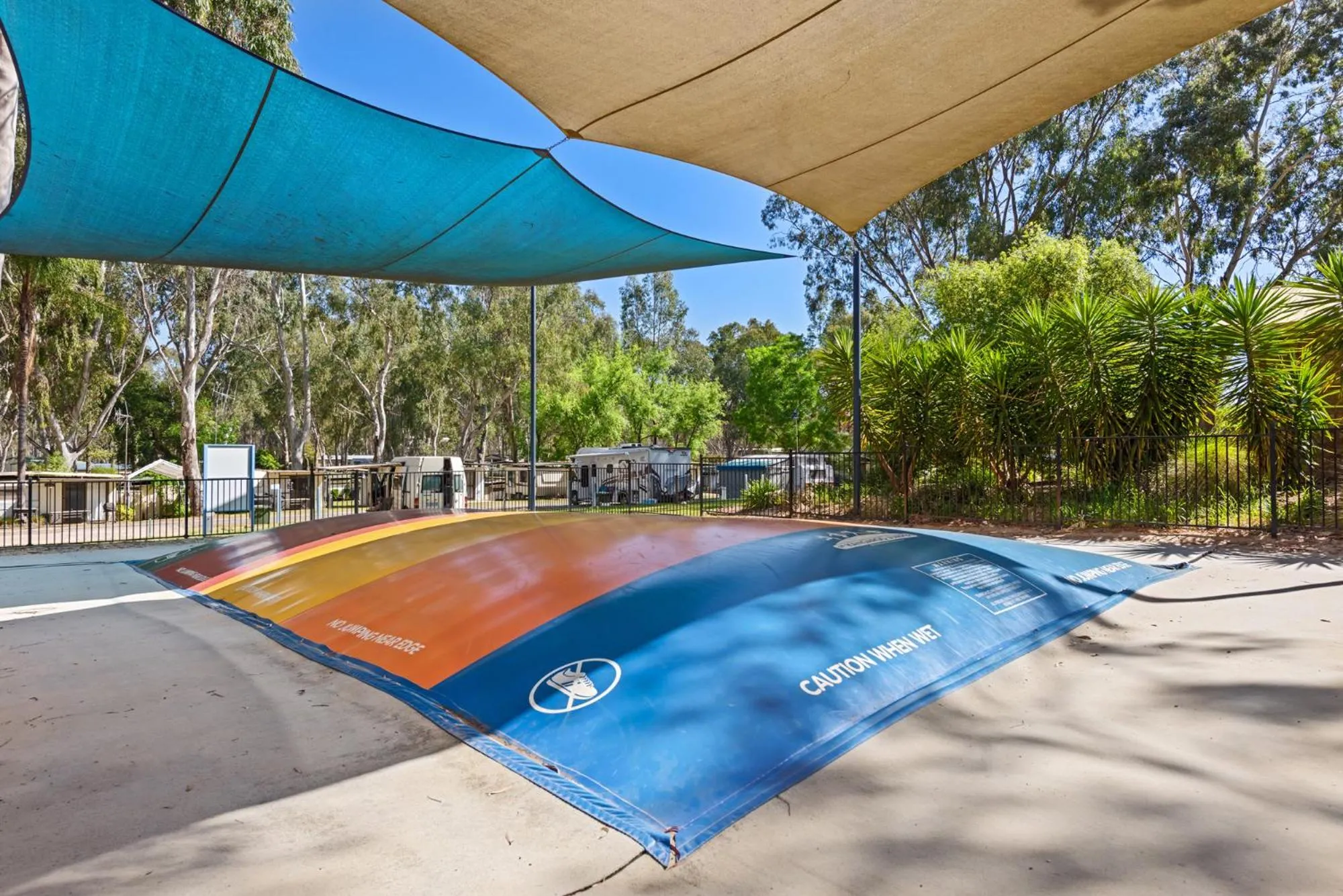 Children play ground in Discovery Parks - Moama West