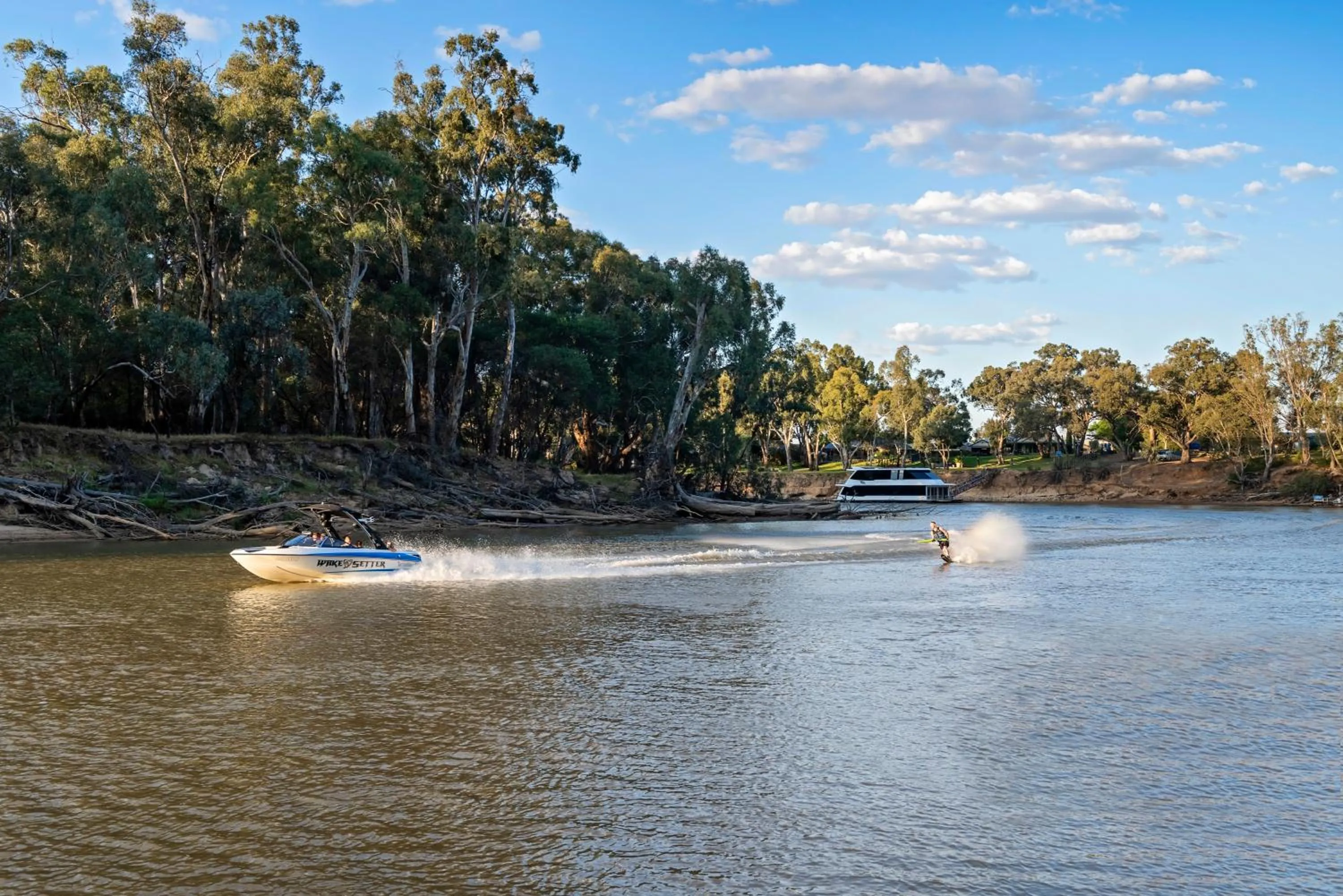 River view in Discovery Parks - Moama West
