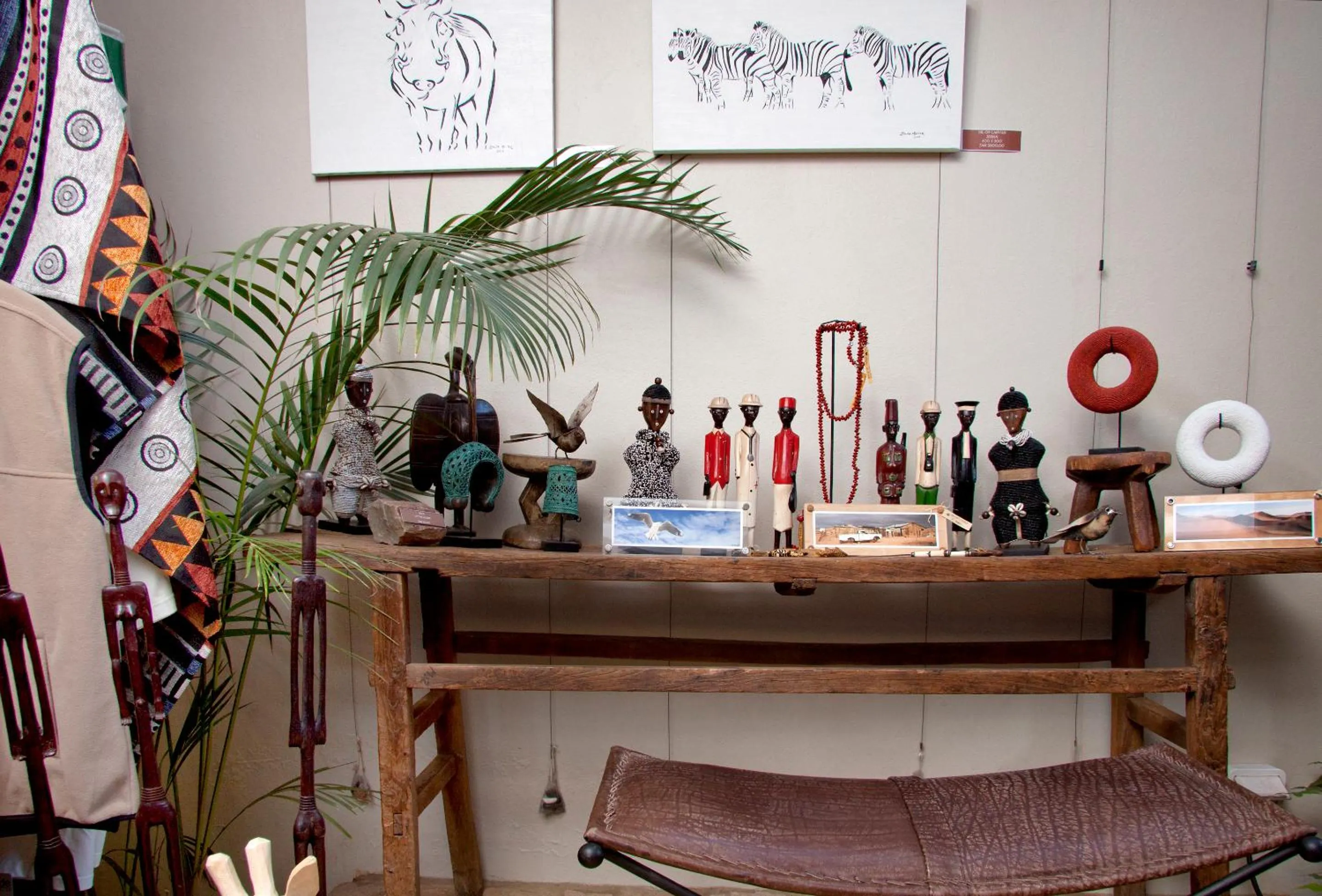 On-site shops in African Rock Hotel & Spa, a "Boutique Lifestyle Resort"