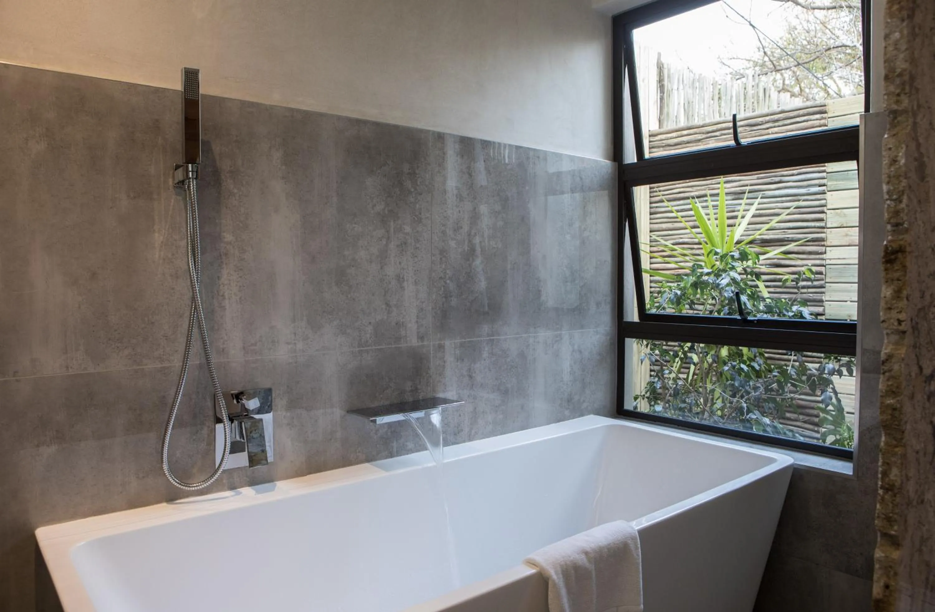 Bath in African Rock Hotel & Spa, a "Boutique Lifestyle Resort"