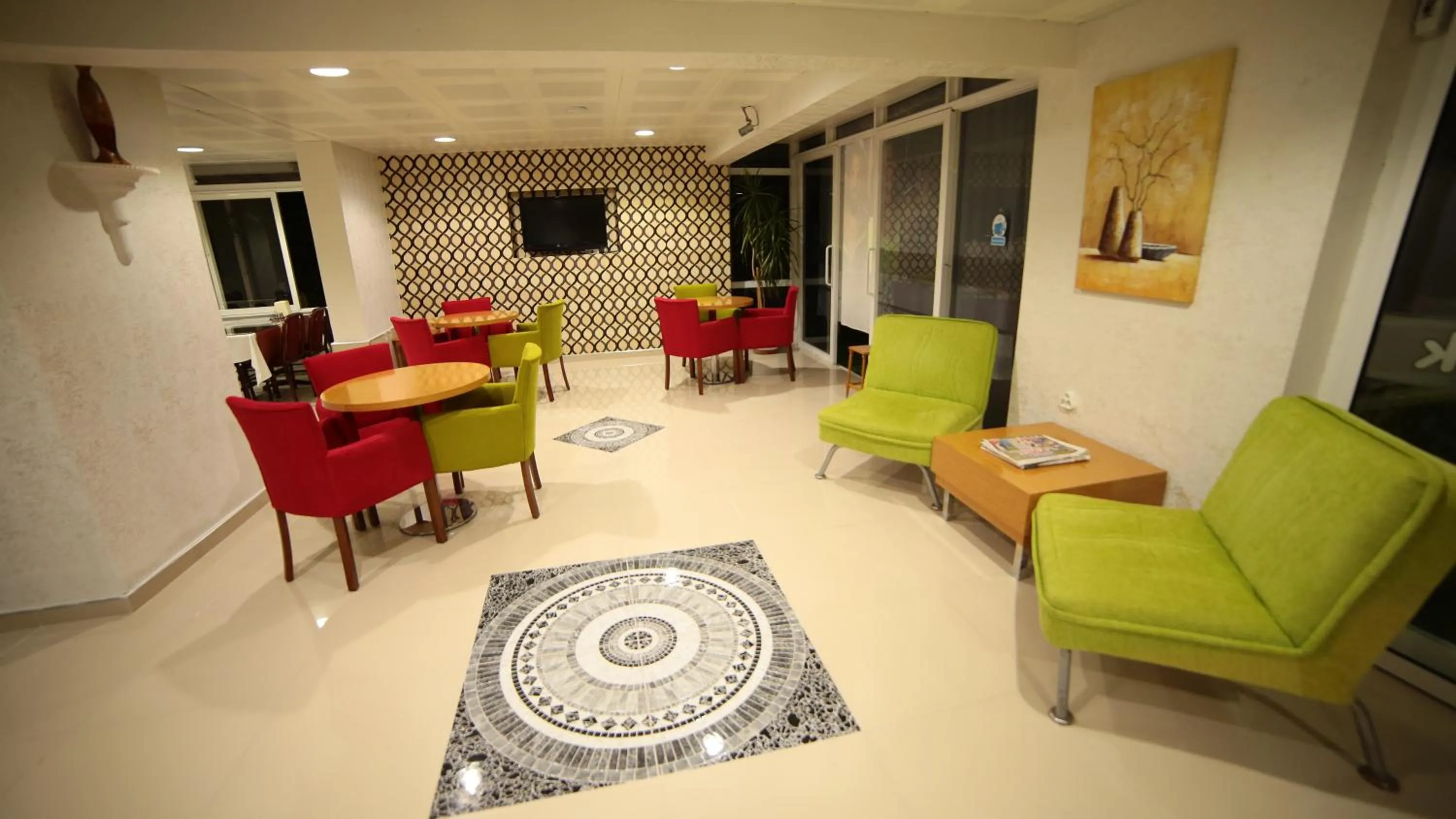 Decorative detail in Hotel Simsek