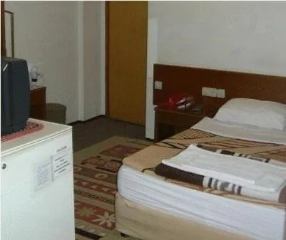 Bed in Hotel Anadolu