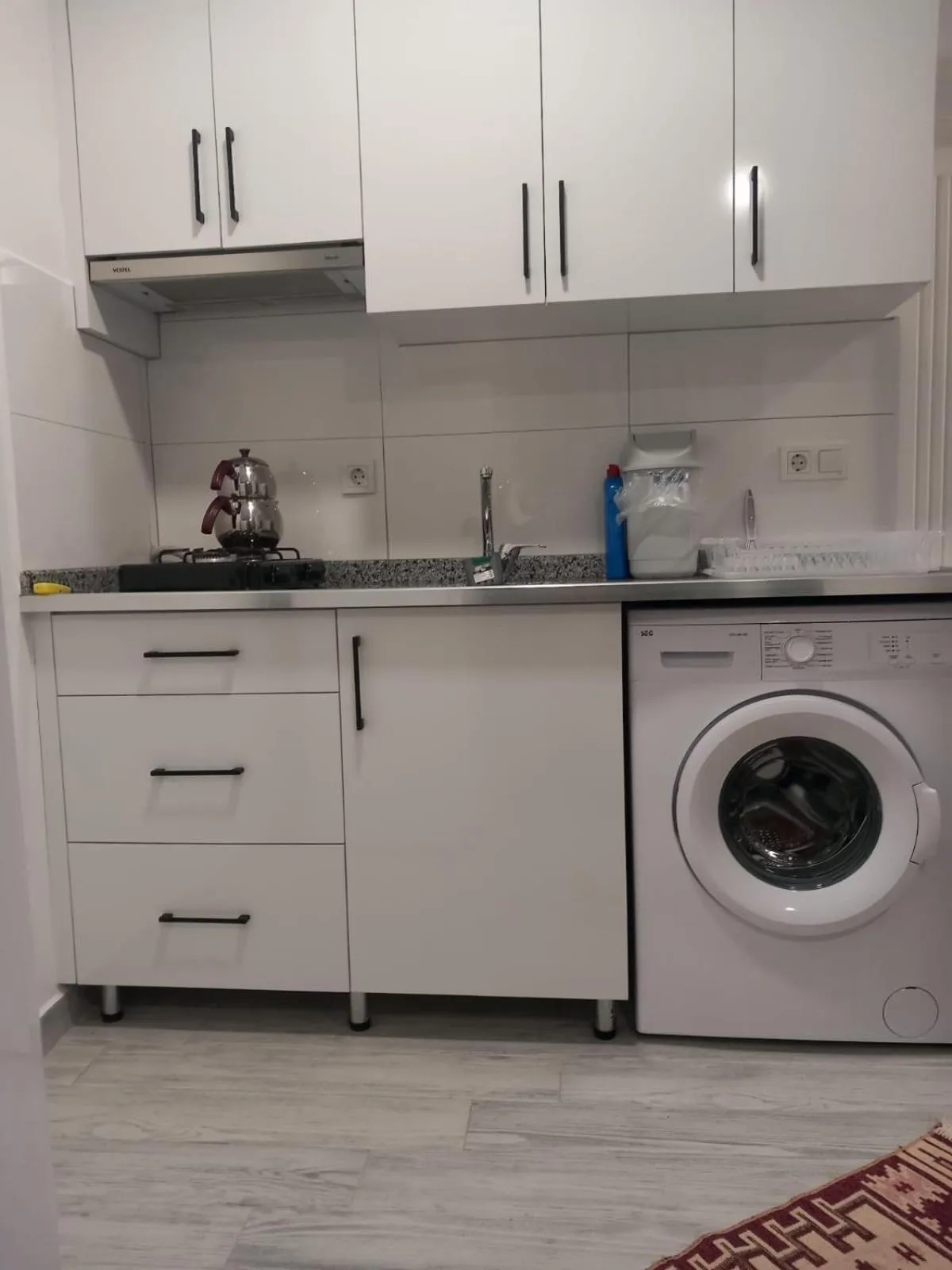 Kitchen or kitchenette in Hotel Anadolu