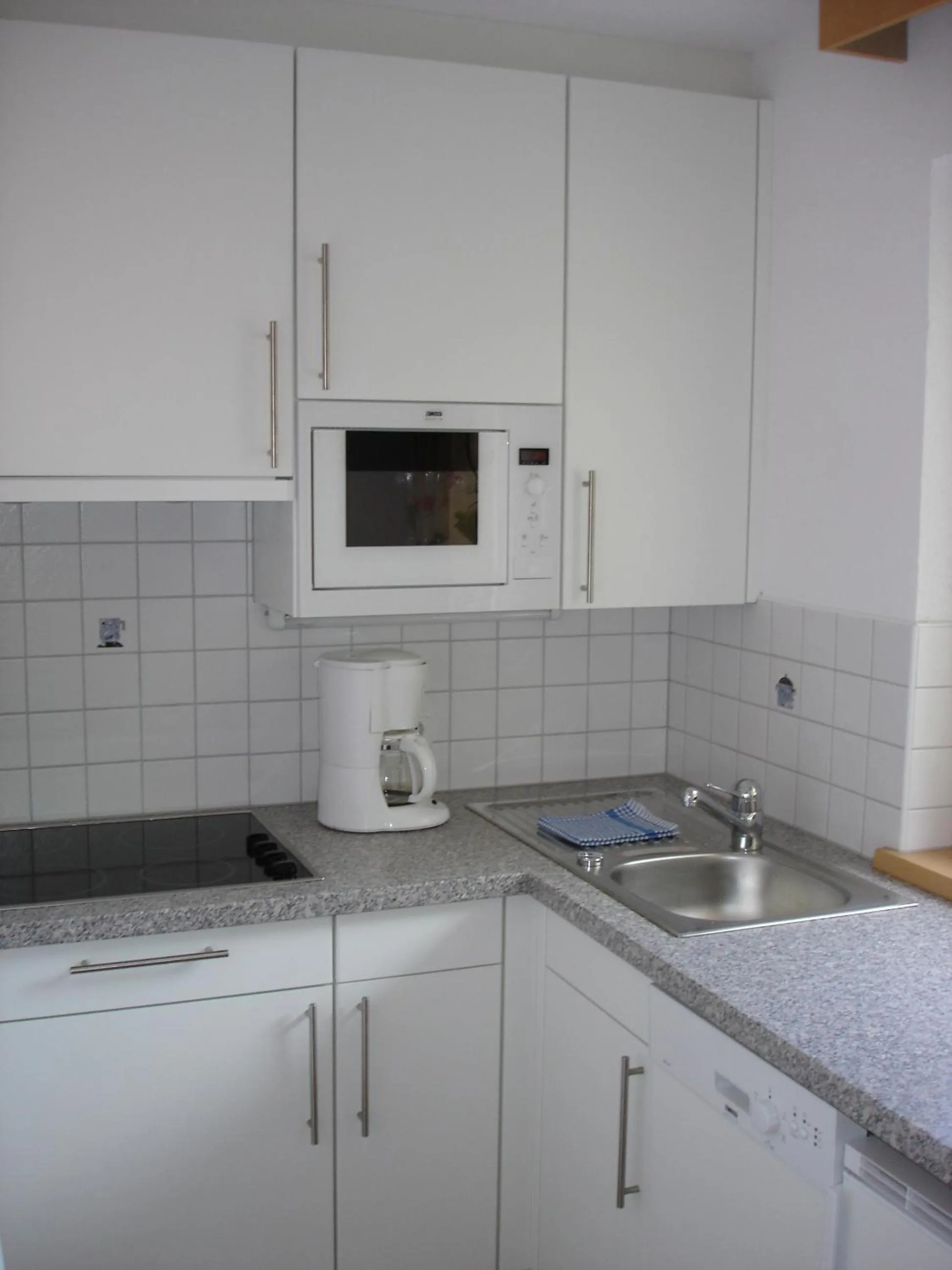 Kitchen or kitchenette in Hotel Garni Försterheim