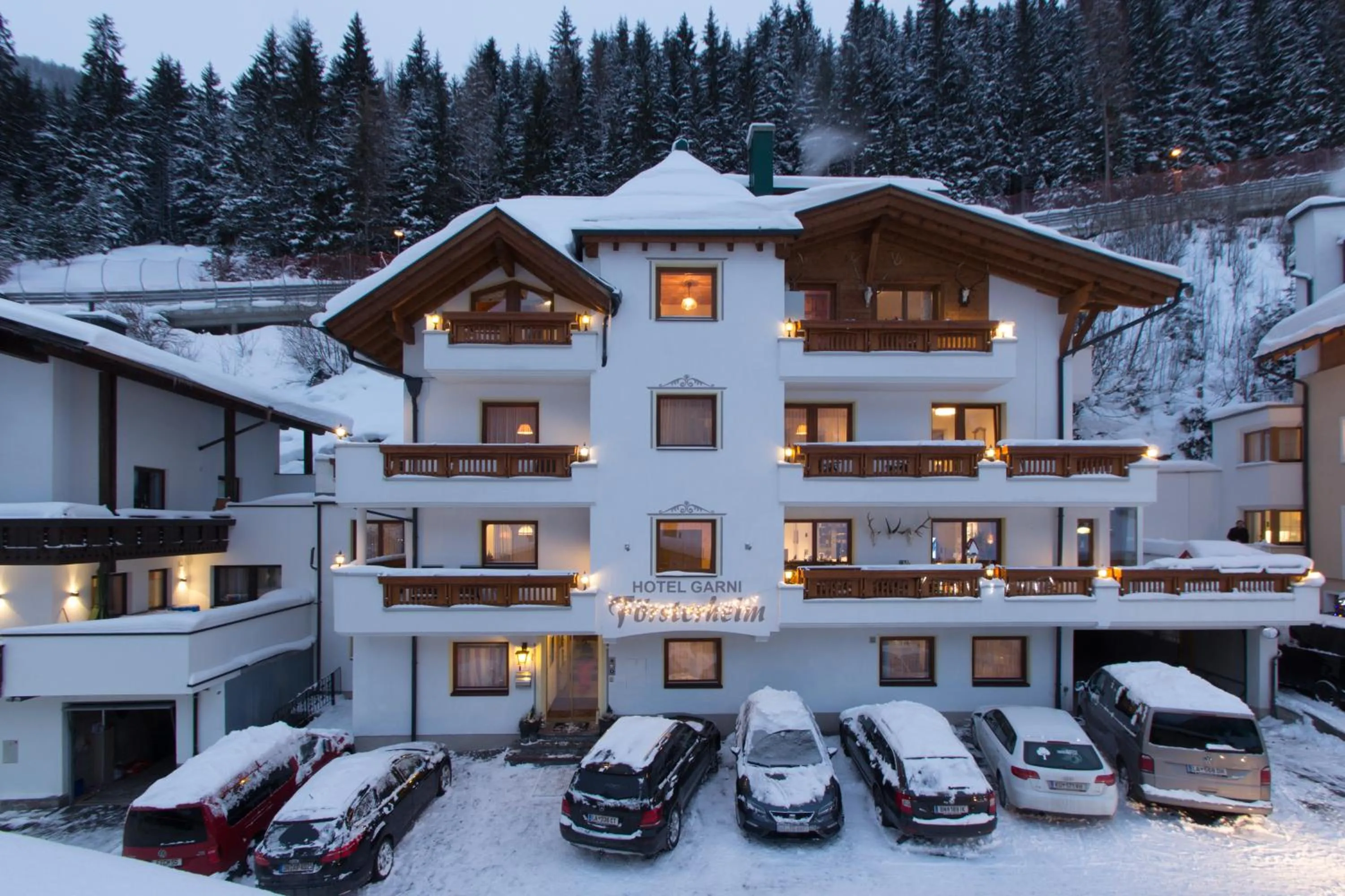 Facade/entrance in Hotel Garni Försterheim