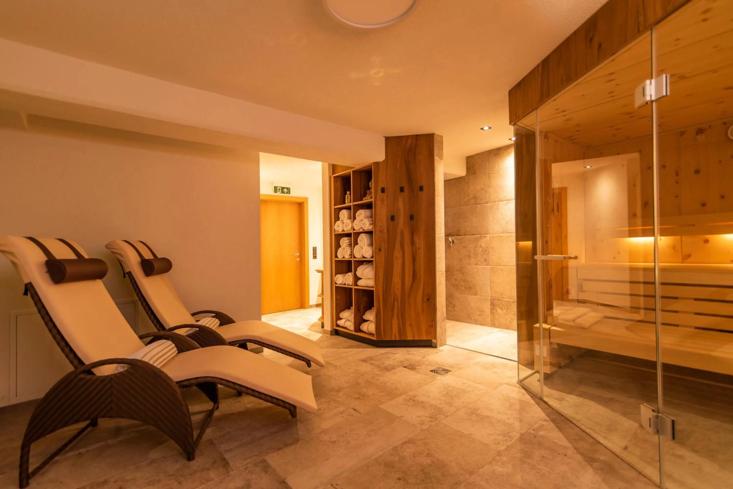 Sauna in Hotel Garni Försterheim