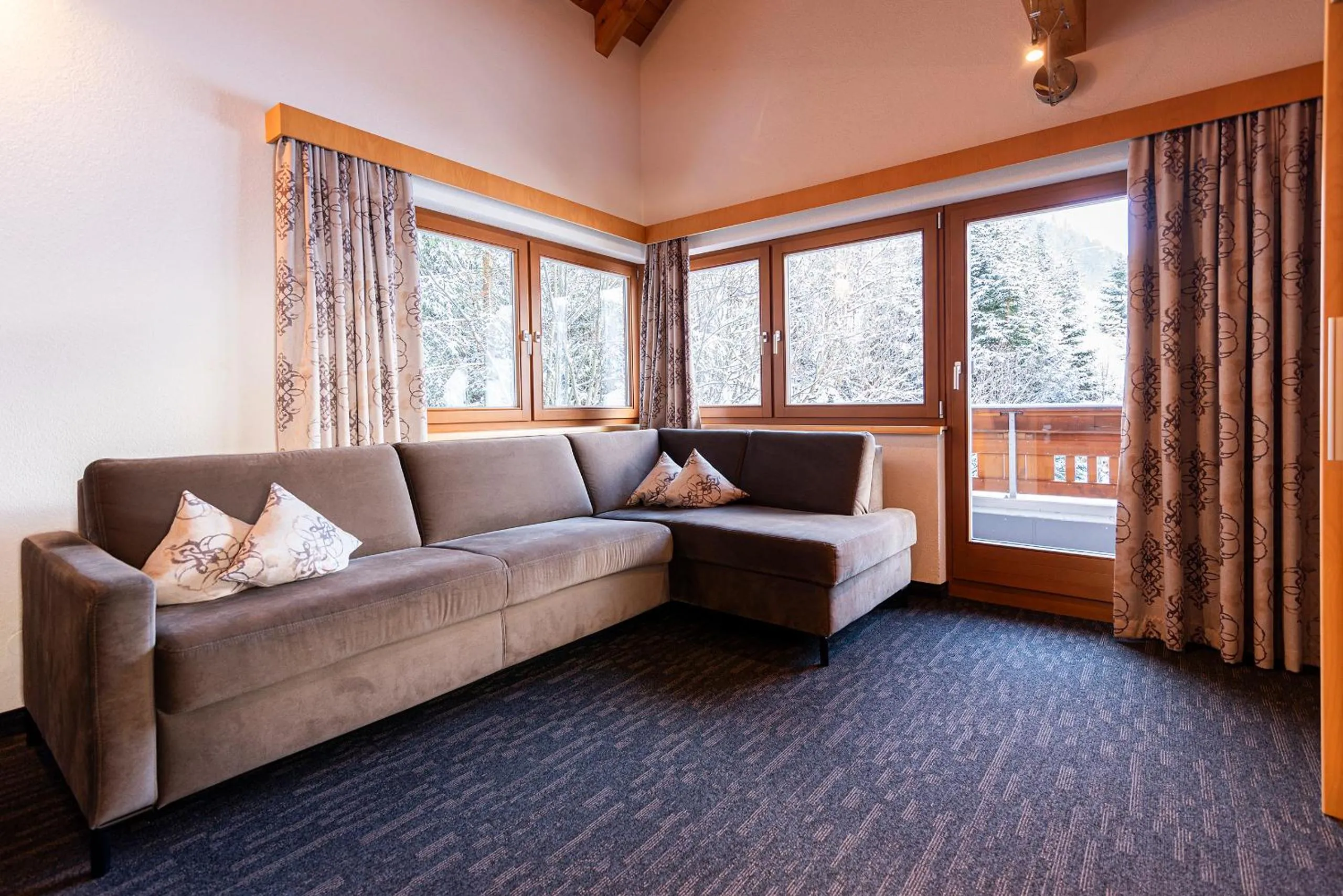 Bed in Hotel Garni Försterheim