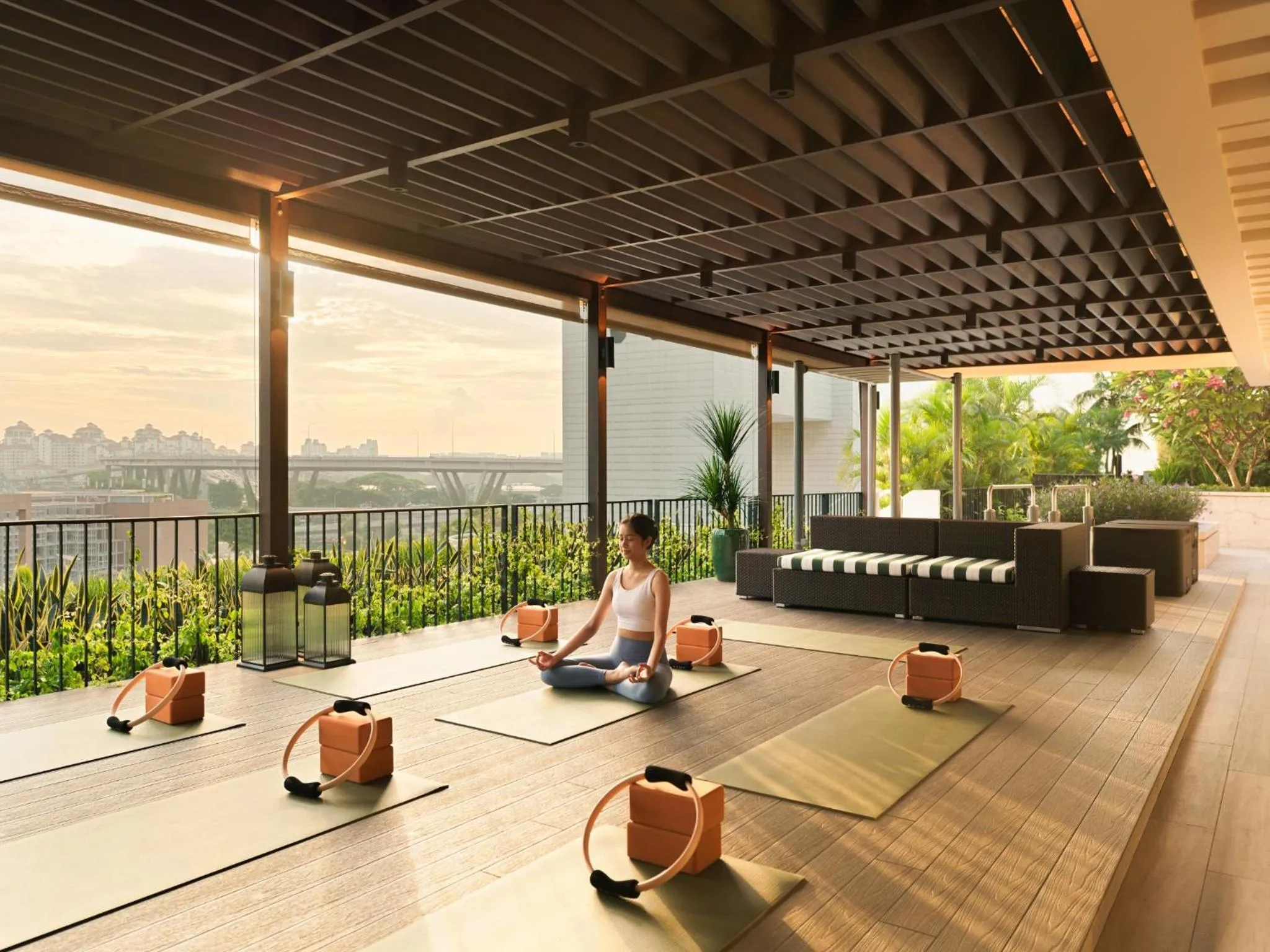 Fitness centre/facilities in Mandarin Oriental, Singapore