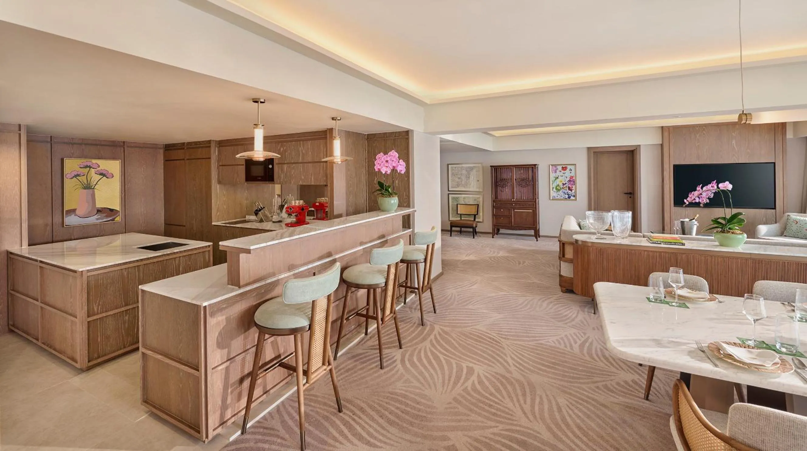 Living room in Mandarin Oriental, Singapore