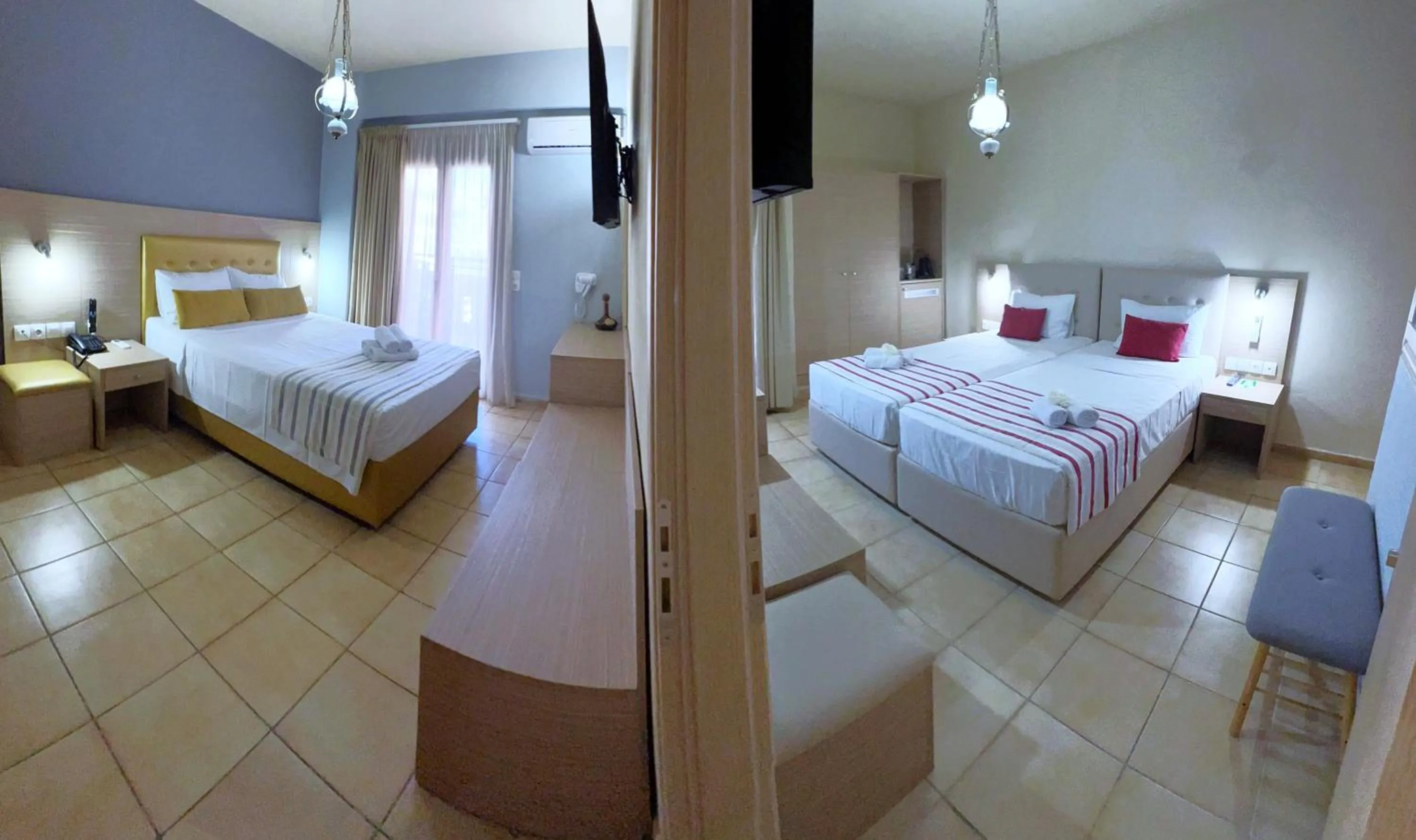 Photo of the whole room, Bed in Thalia deco City & Beach Hotel