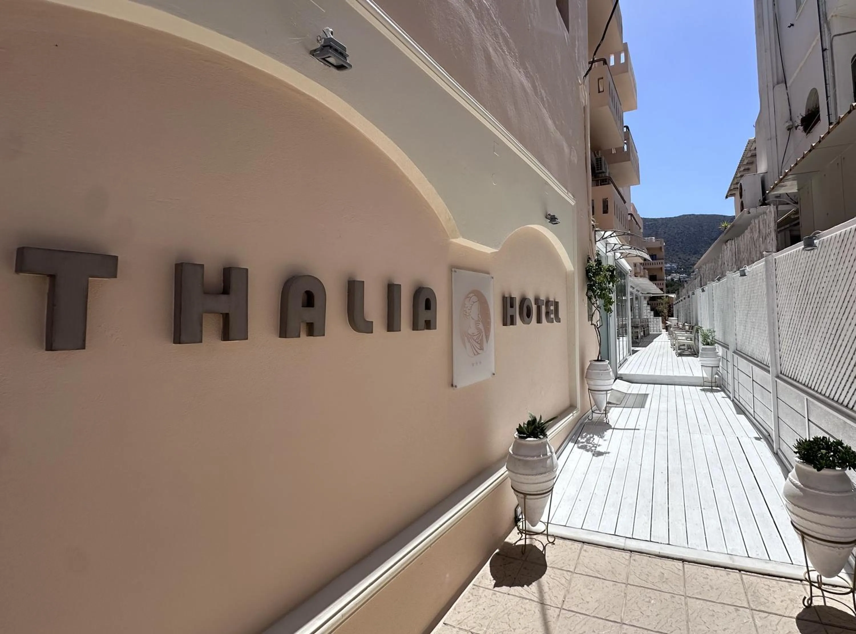 Facade/entrance in Thalia deco City & Beach Hotel