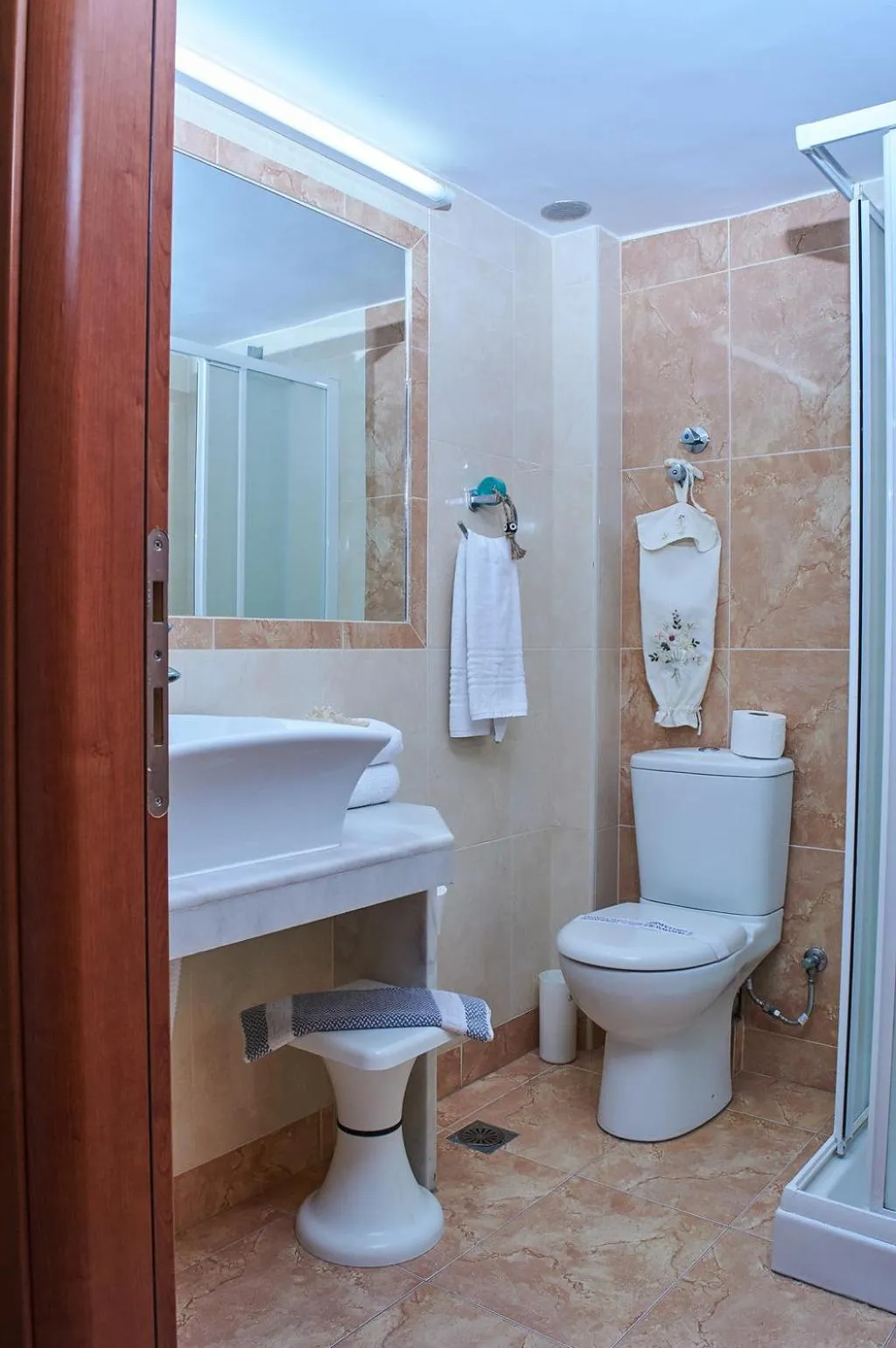 Bathroom in Thalia deco City & Beach Hotel