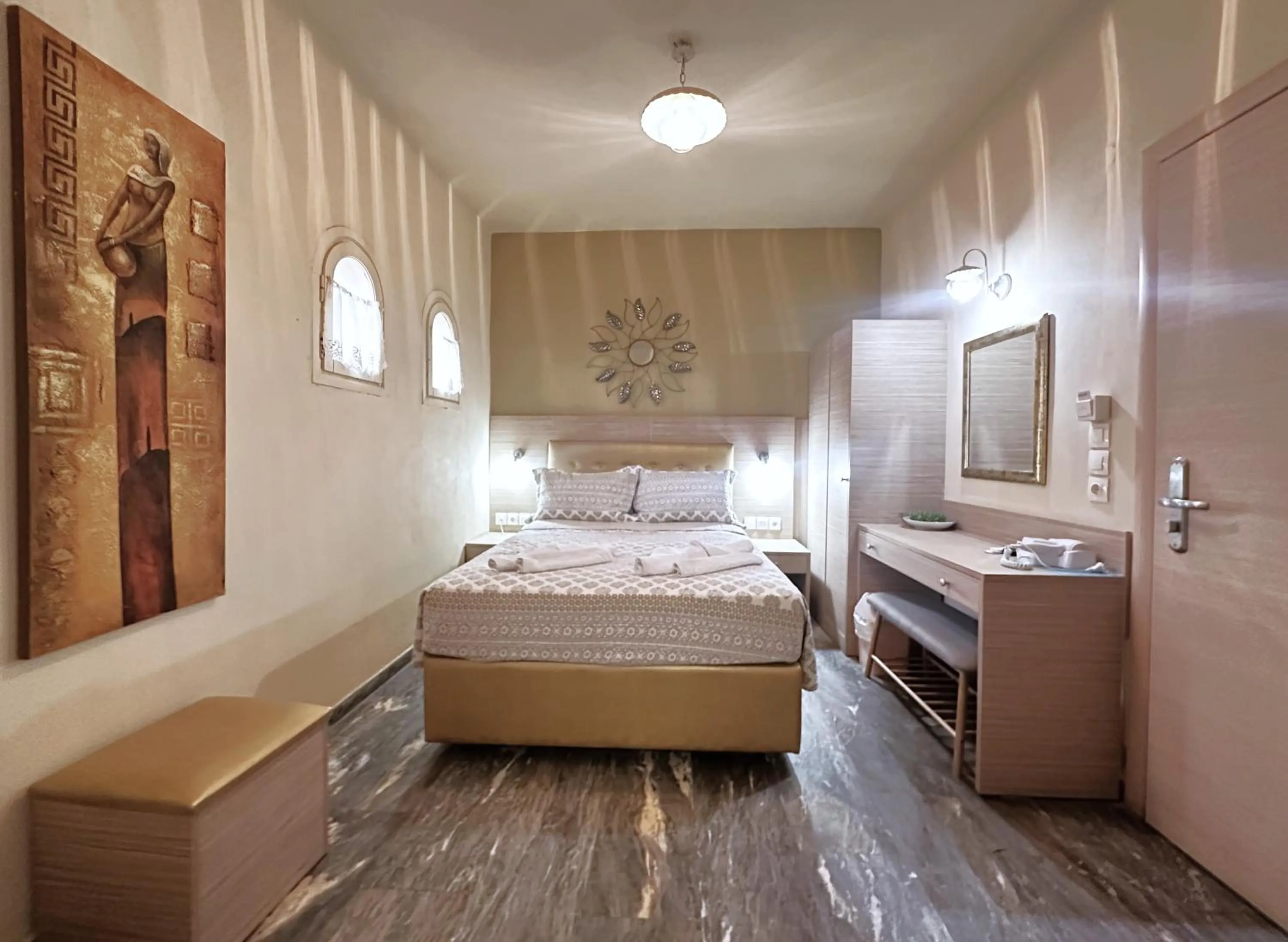 Photo of the whole room, Bed in Thalia deco City & Beach Hotel