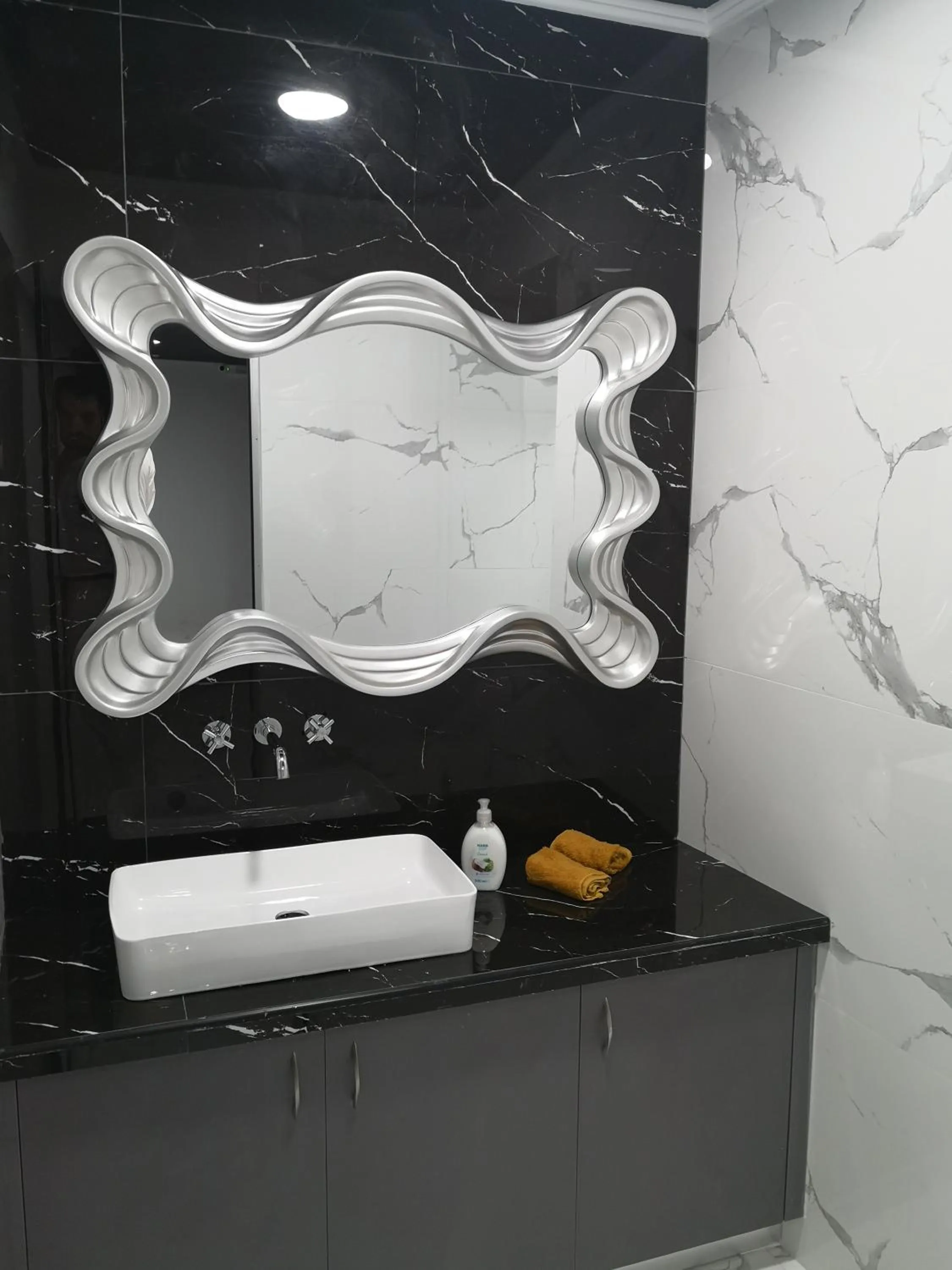 Bathroom in Thalia deco City & Beach Hotel