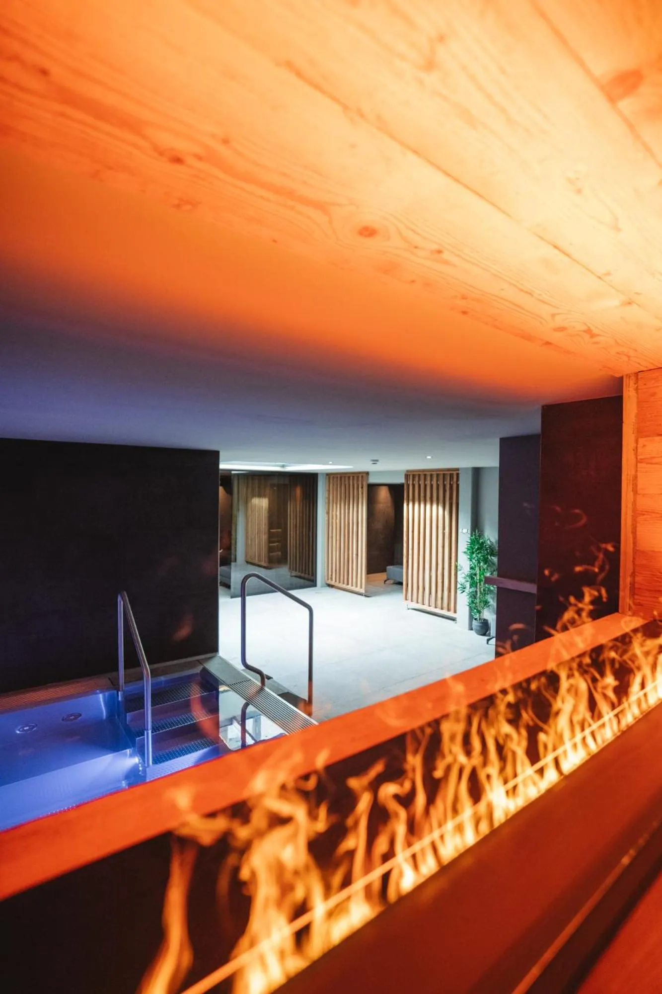 Spa and wellness centre/facilities in Hotel Matterhornblick