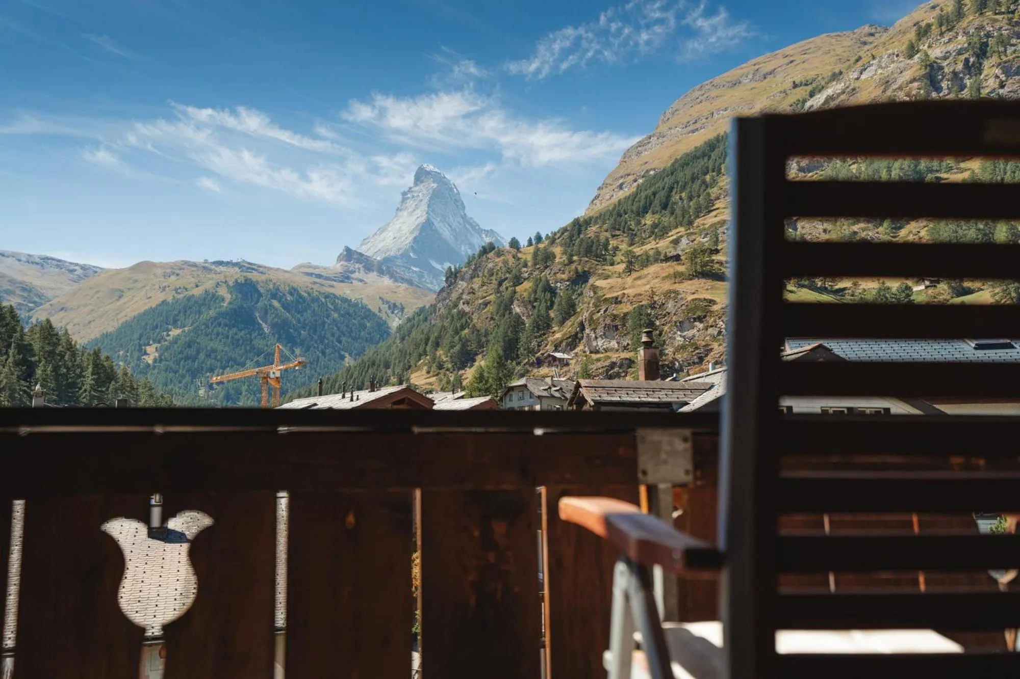 Landmark view in Hotel Matterhornblick