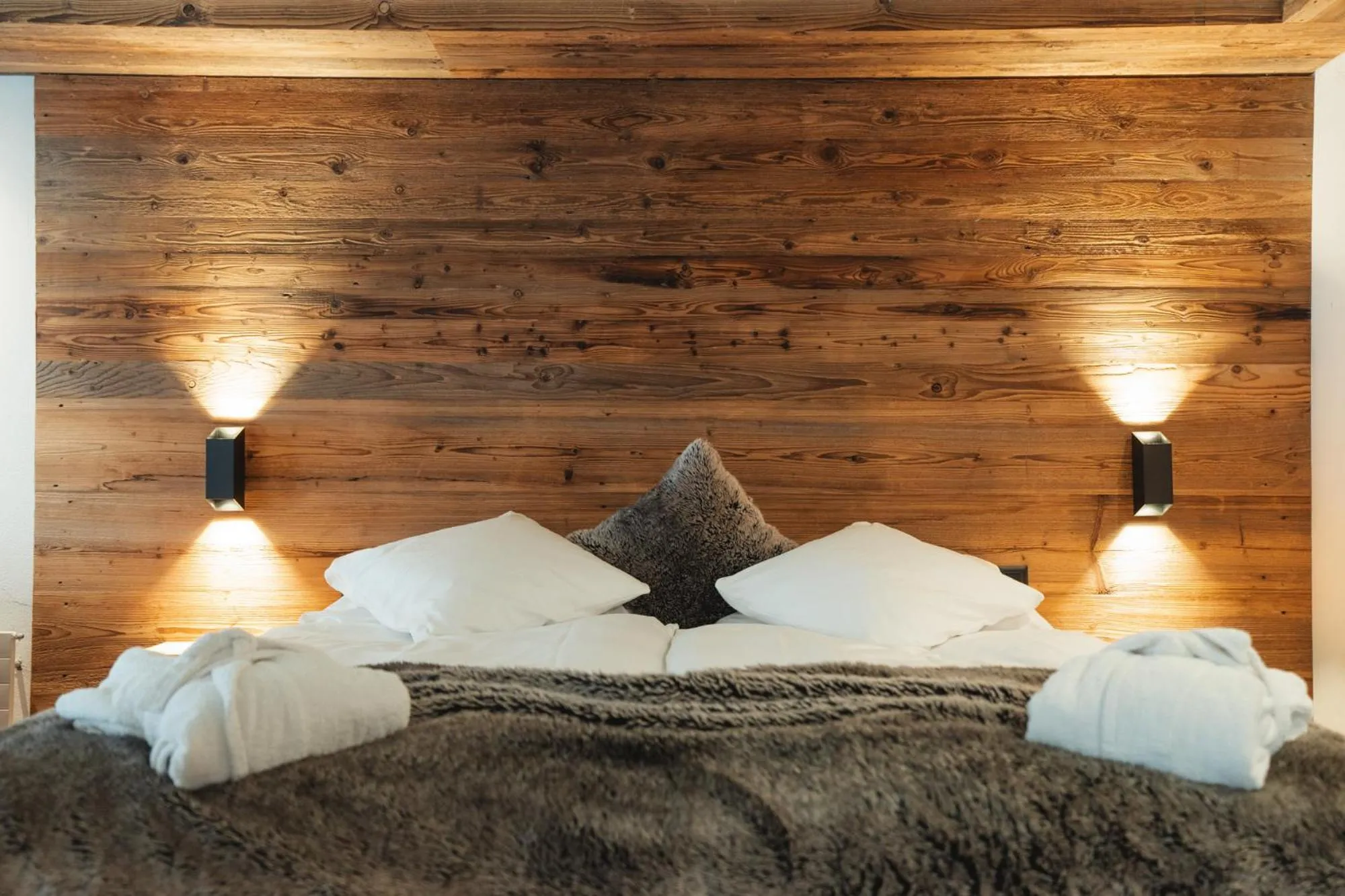 Bedroom, Bed in Hotel Matterhornblick