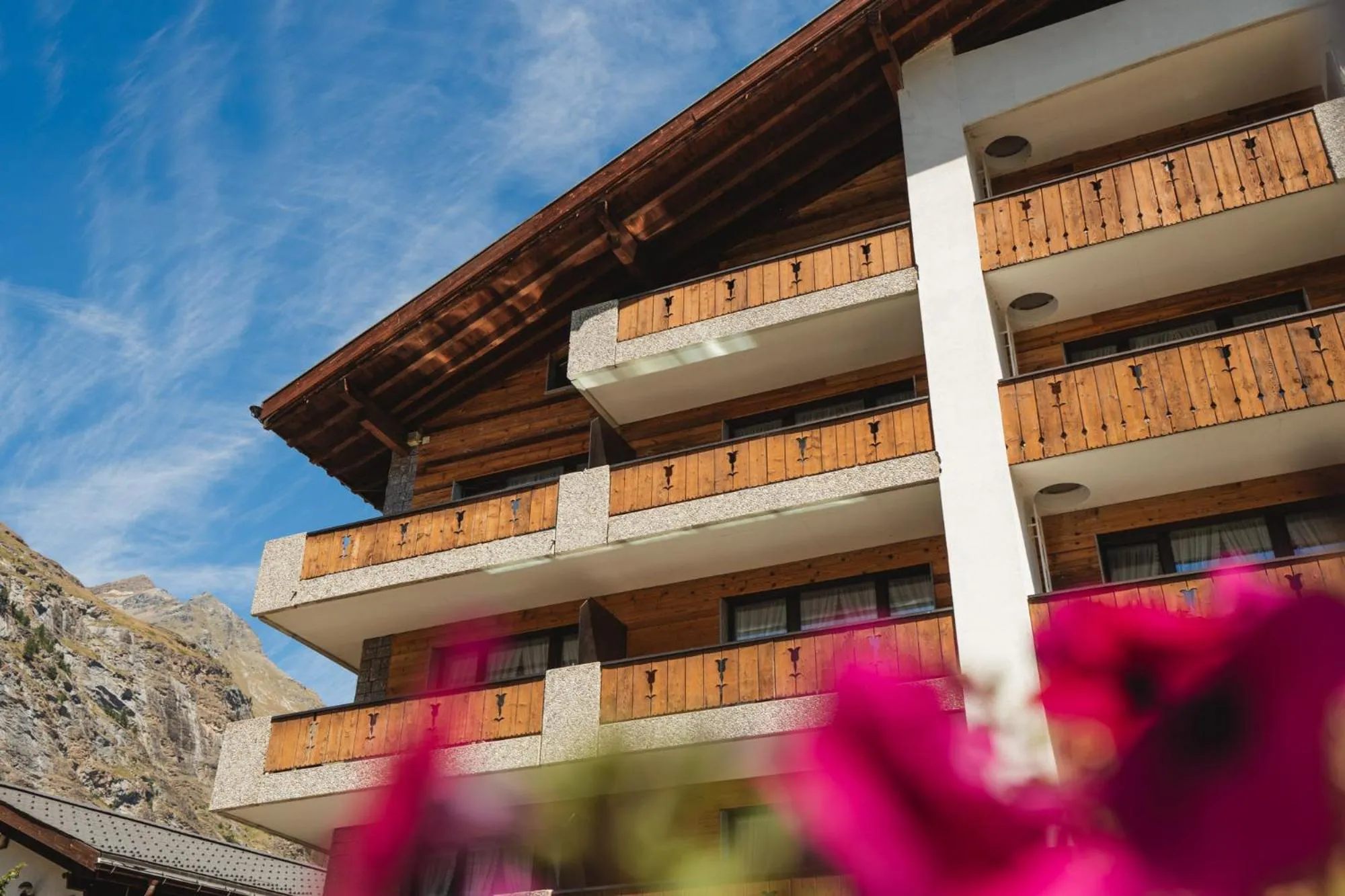 Property building in Hotel Matterhornblick