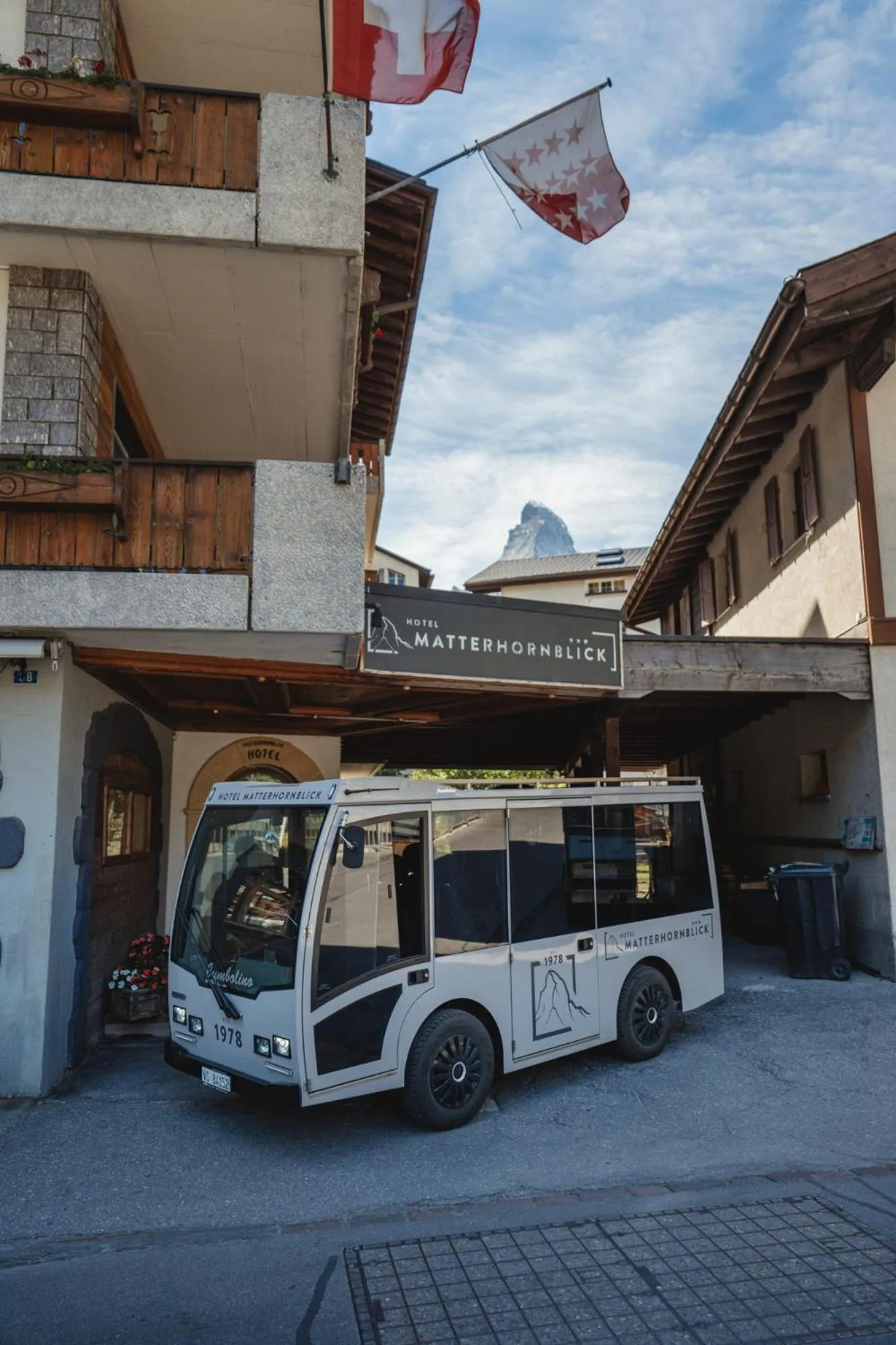 Property building in Hotel Matterhornblick