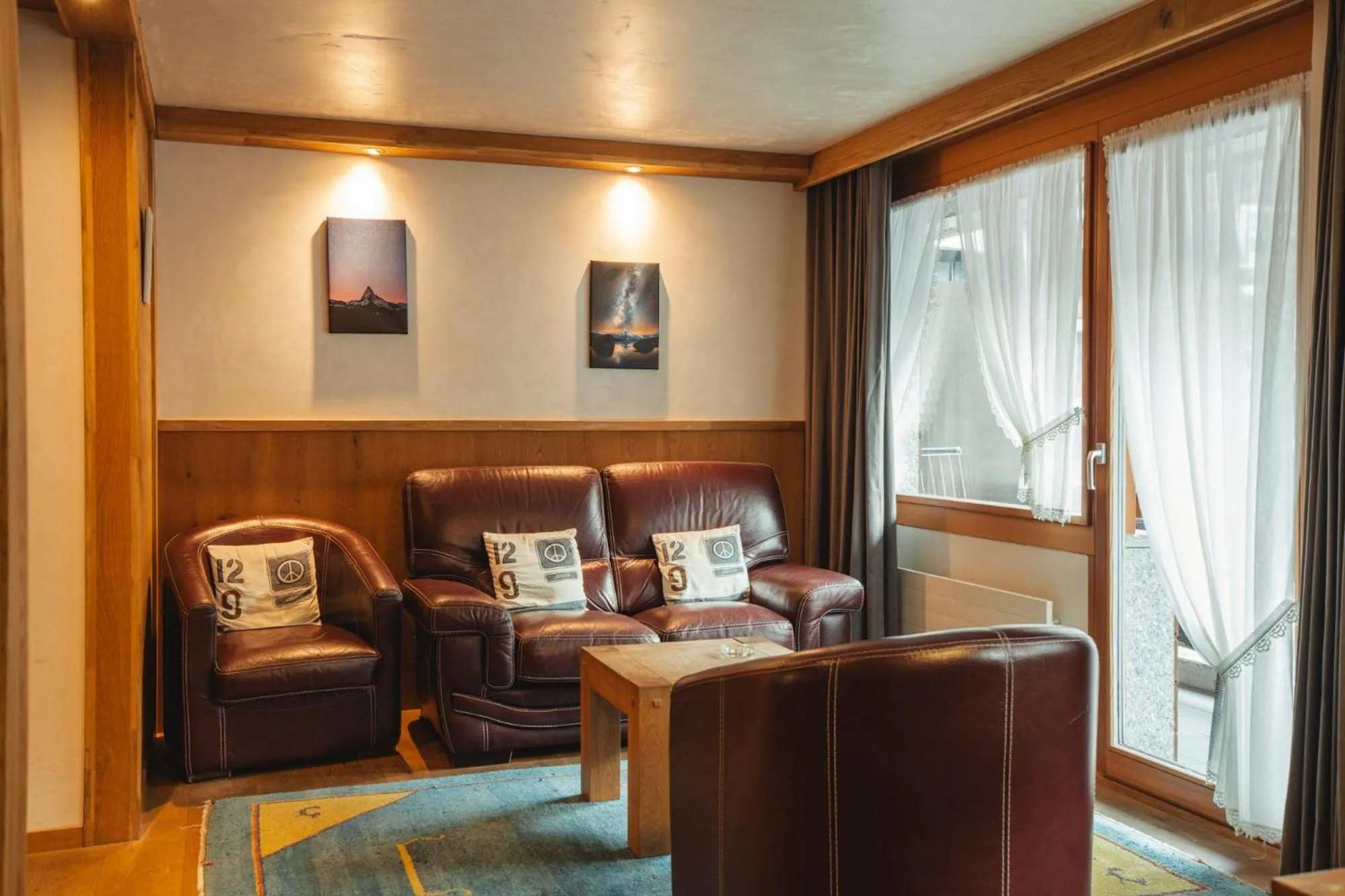 Living room in Hotel Matterhornblick