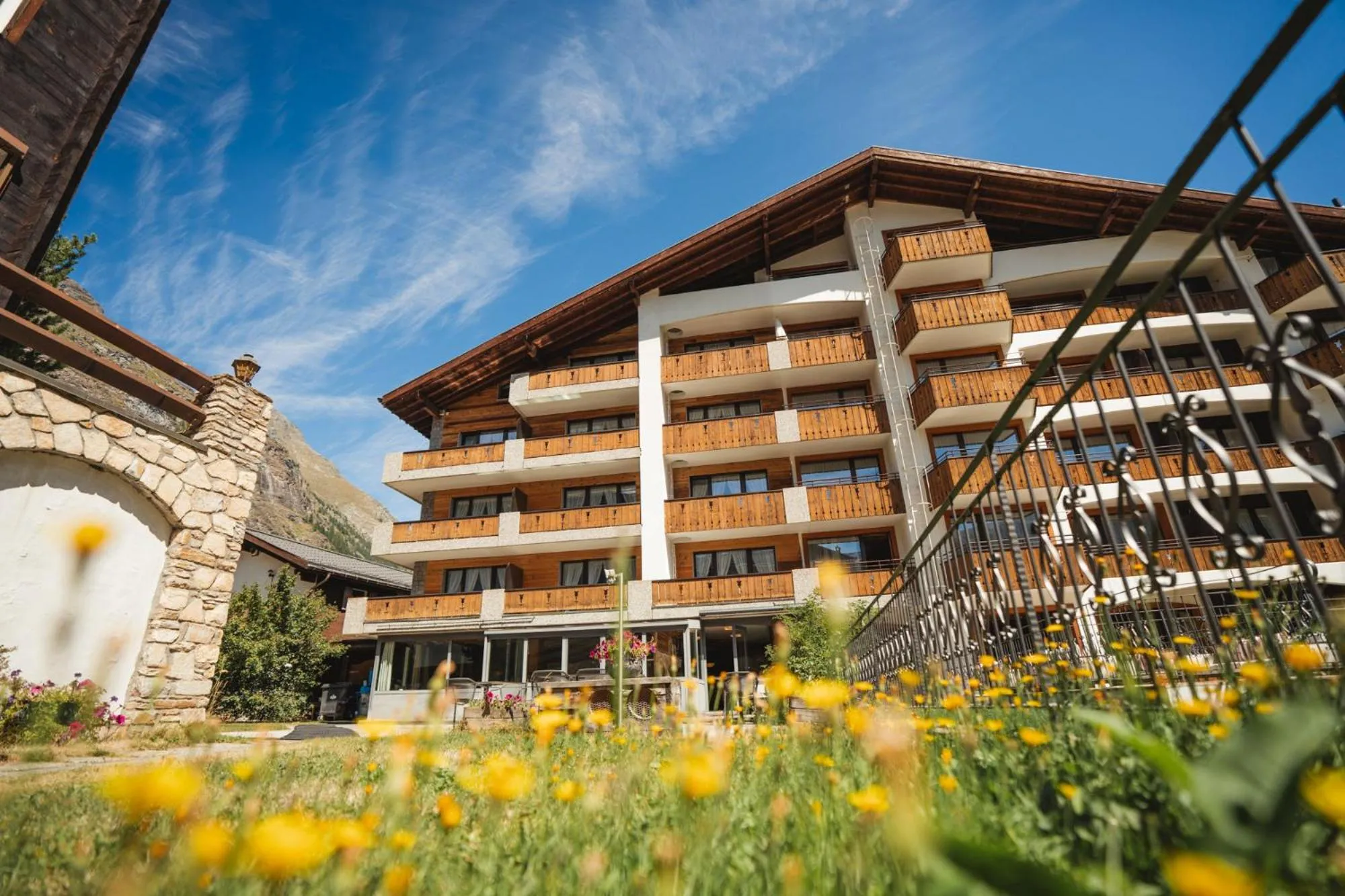 Property building in Hotel Matterhornblick