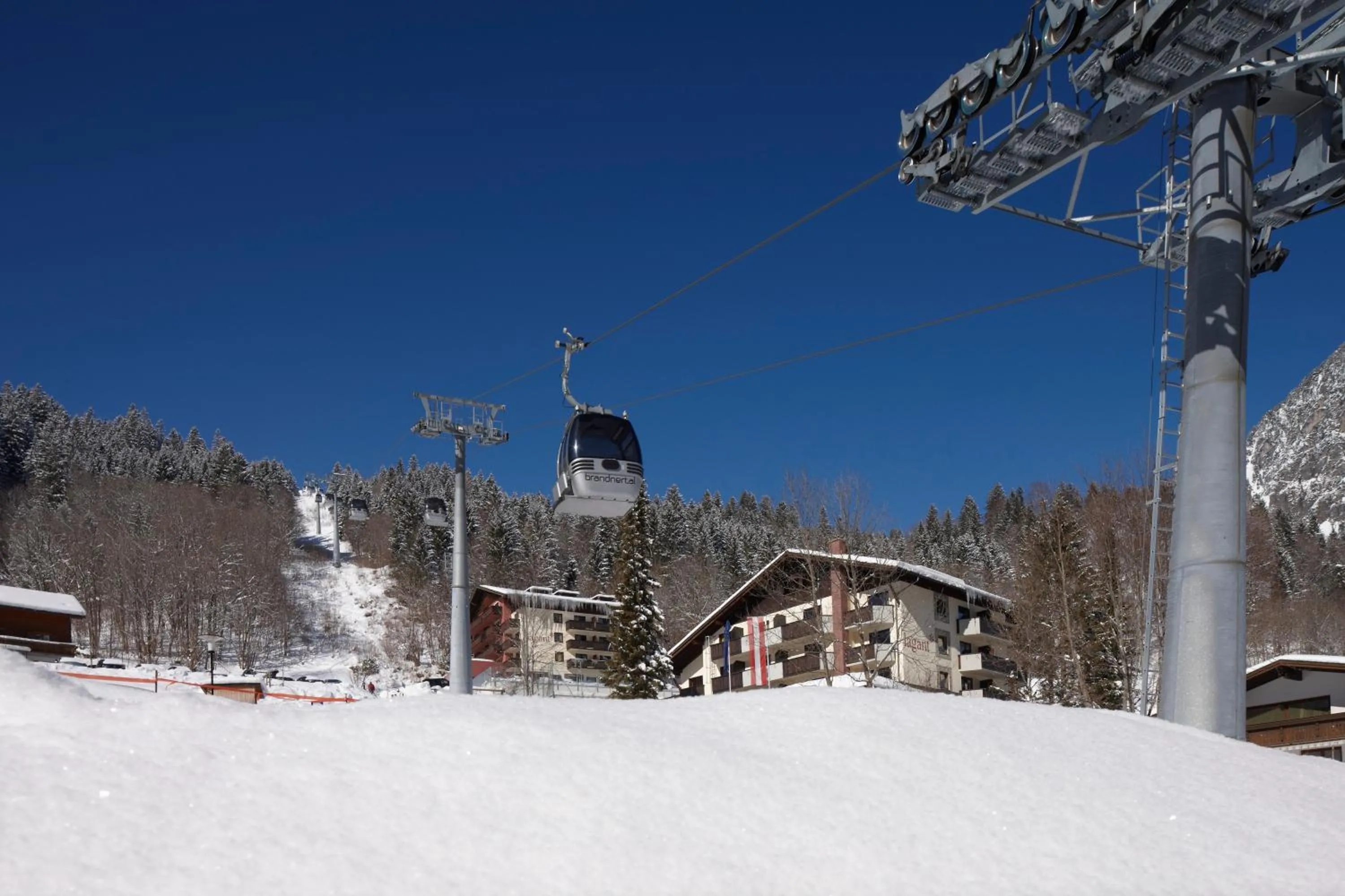 Facade/entrance in Familienhotel Lagant