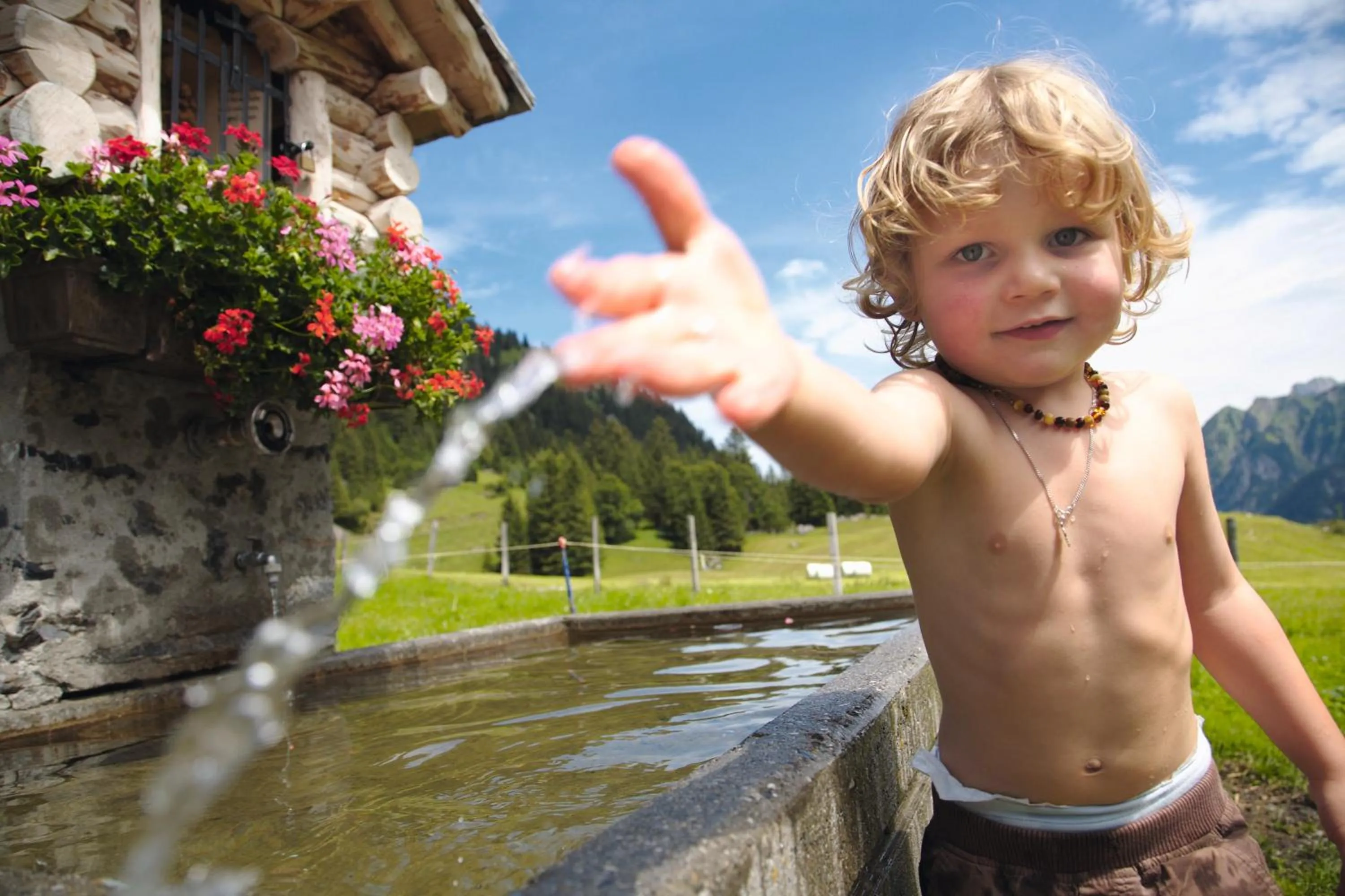 Spring in Familienhotel Lagant