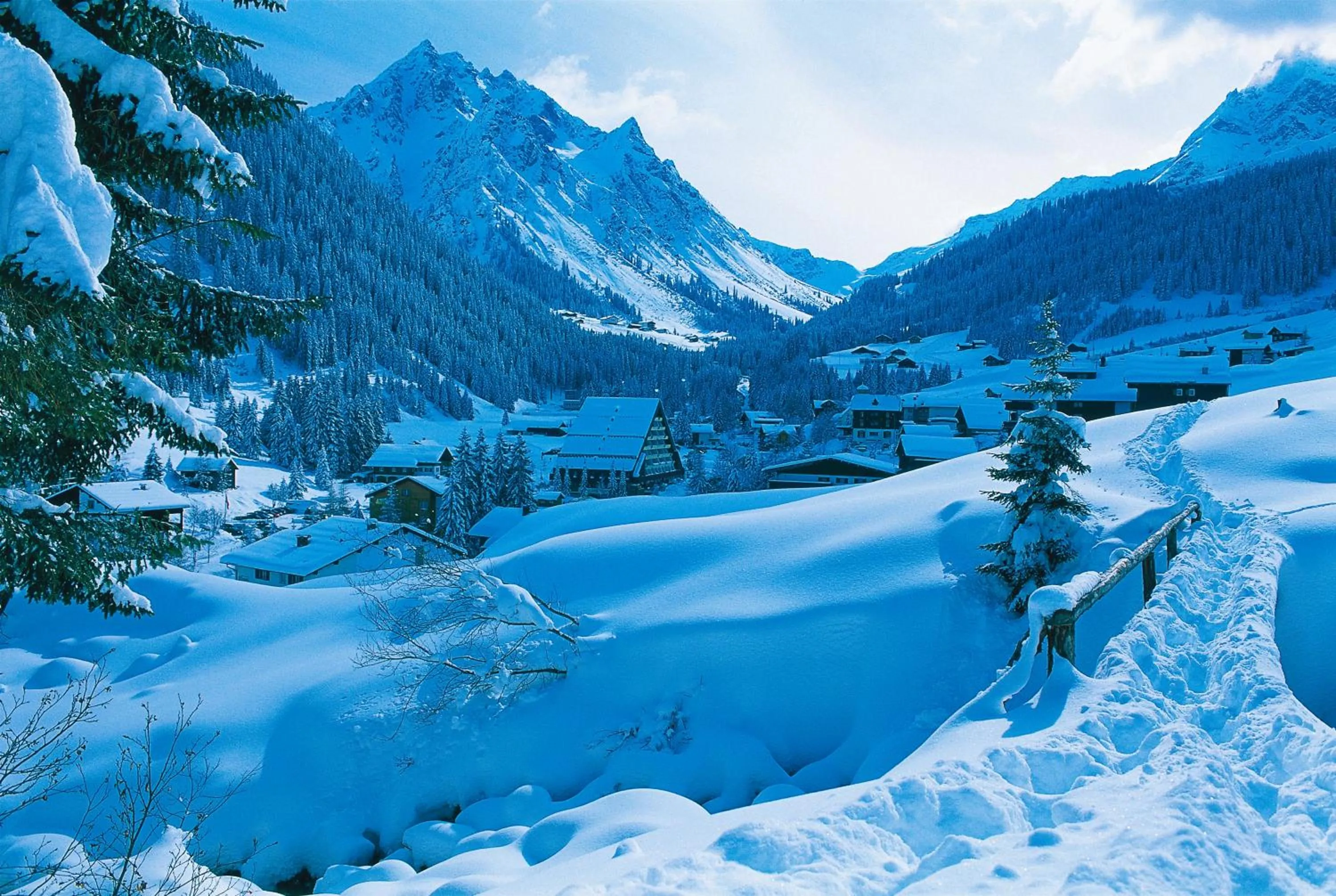 Area and facilities in Familienhotel Mateera Gargellen / Montafon