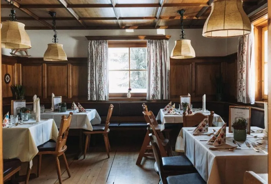 Restaurant/places to eat in Familienhotel Mateera Gargellen / Montafon