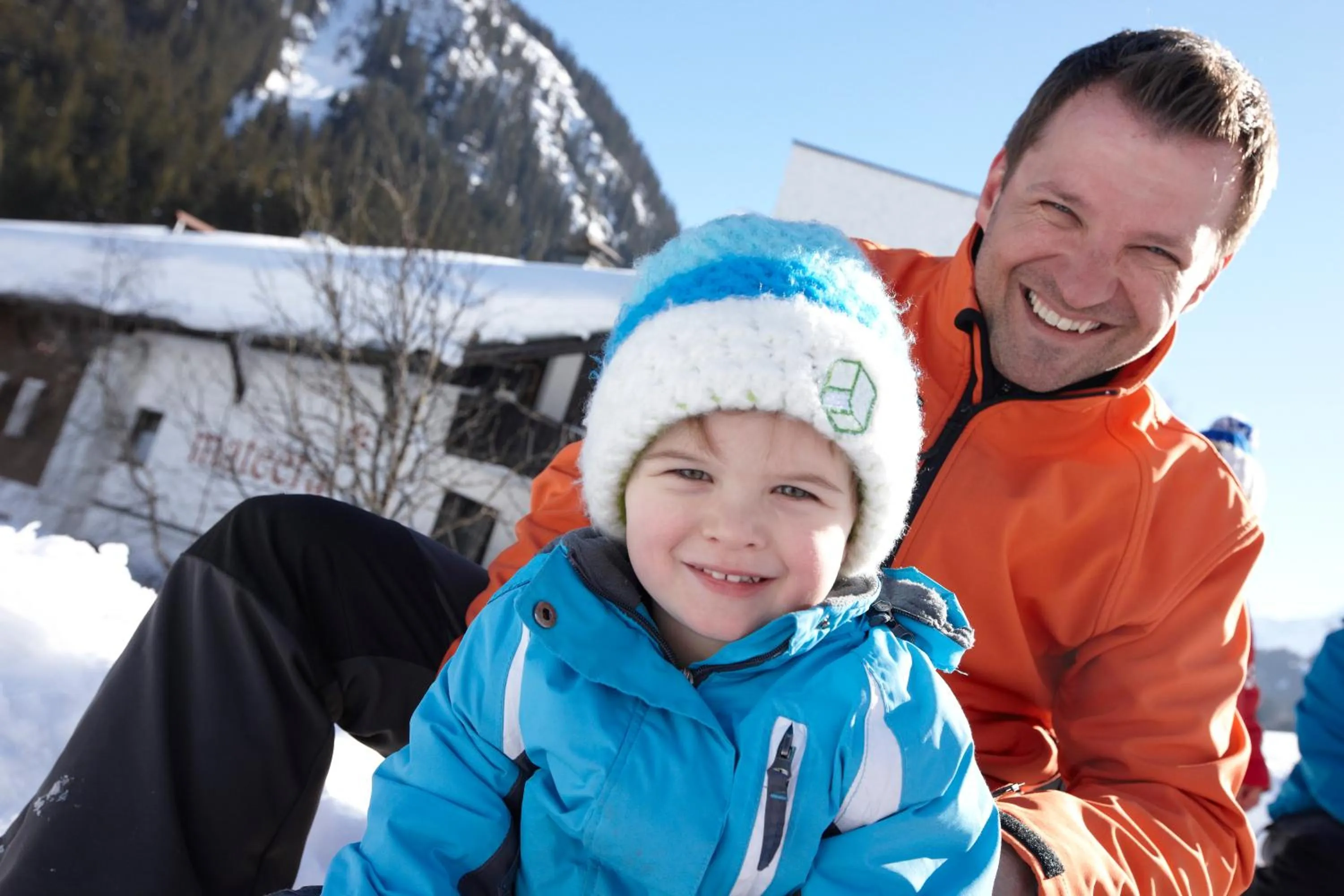 Skiing in Familienhotel Mateera Gargellen / Montafon