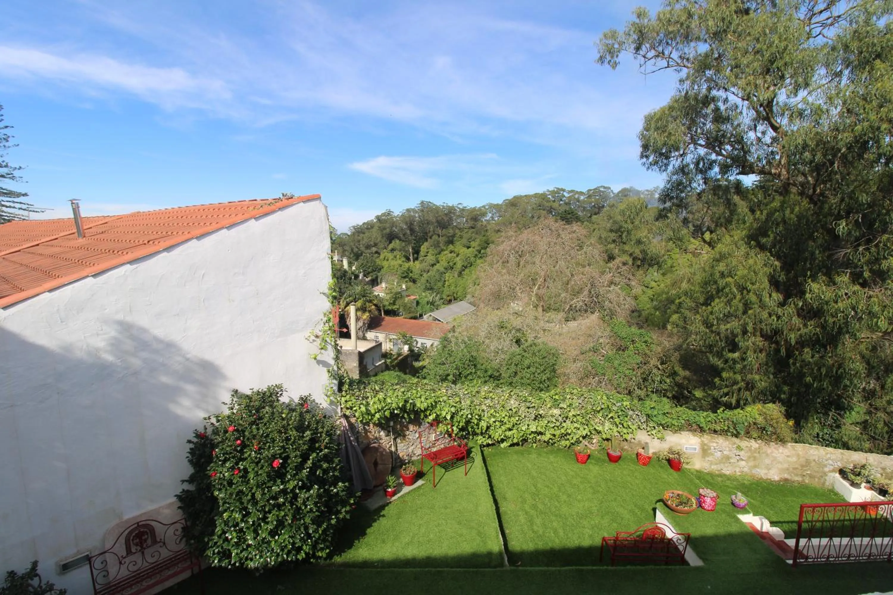 Garden view in Villas de Cintra