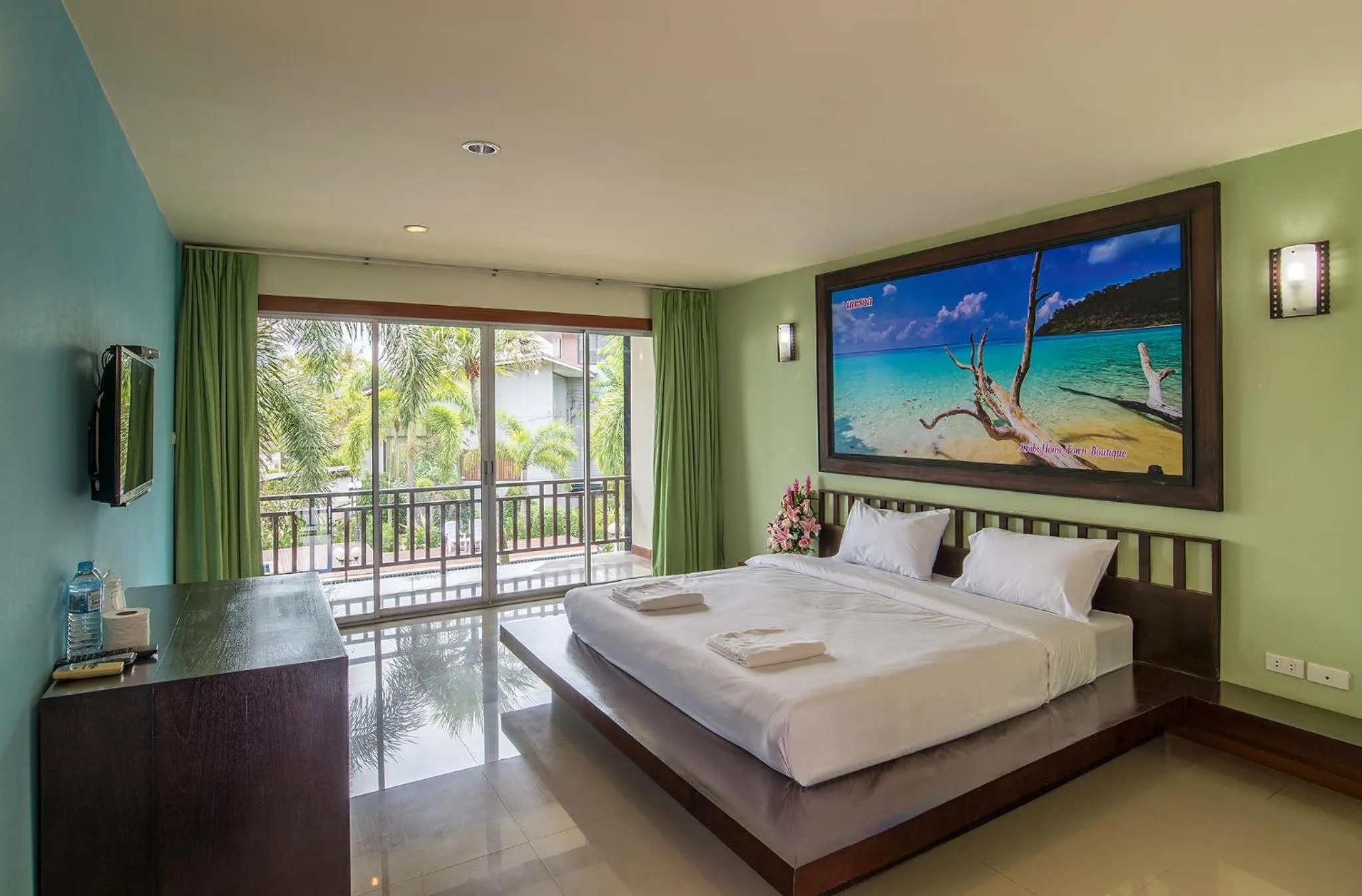 Bed in Krabi Home Town Boutique