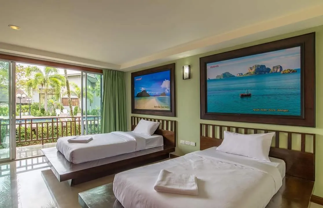 Bedroom, Bed in Krabi Home Town Boutique