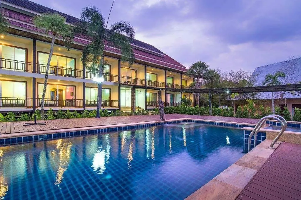 Swimming pool in Krabi Home Town Boutique