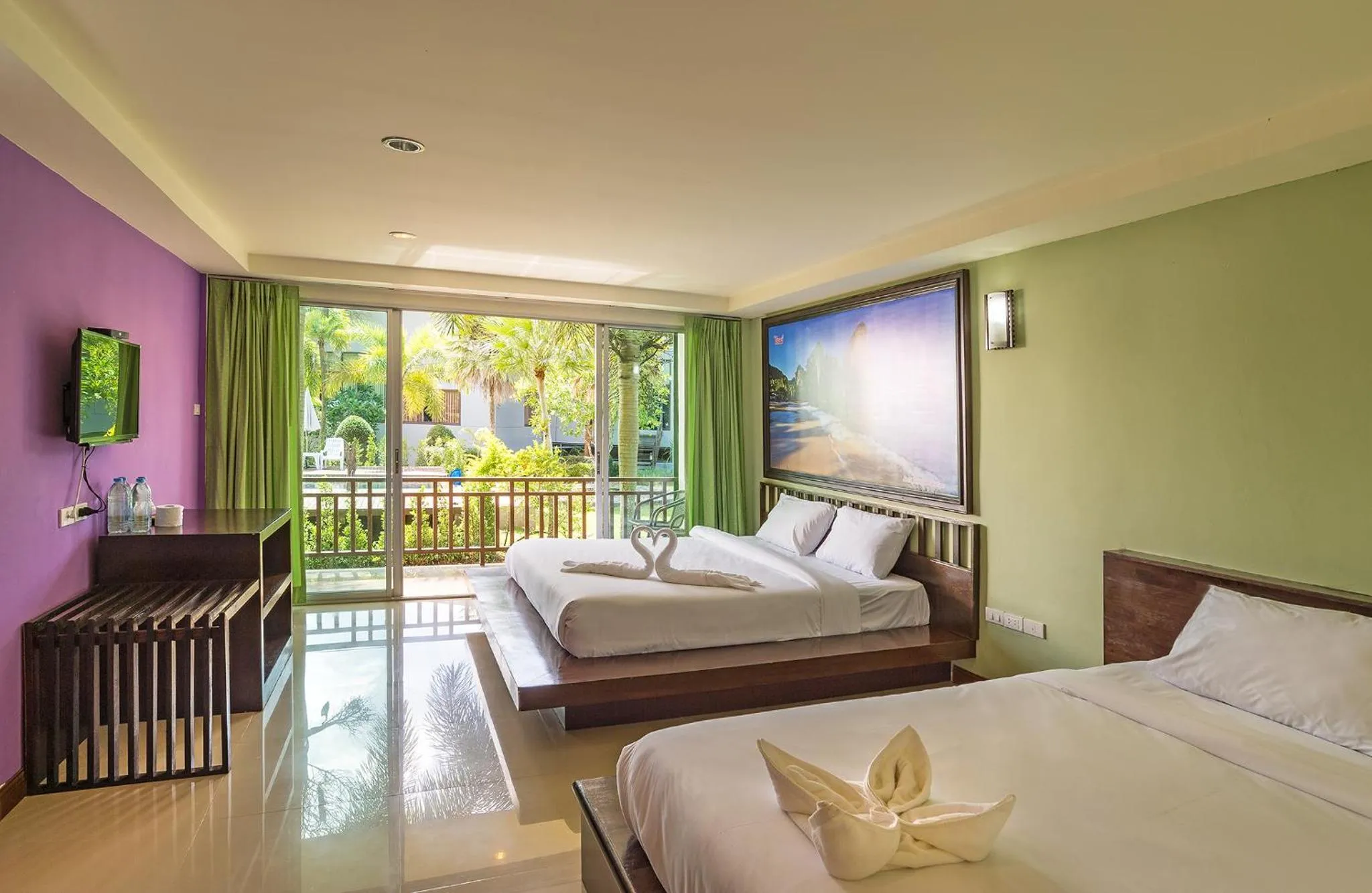 Bed in Krabi Home Town Boutique