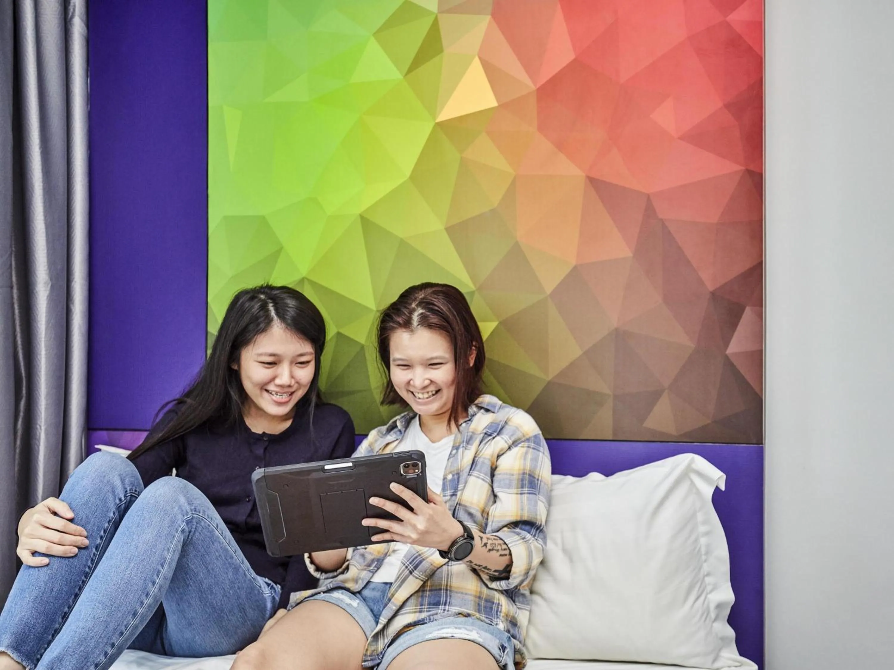 Bedroom in ibis budget Singapore Ametrine