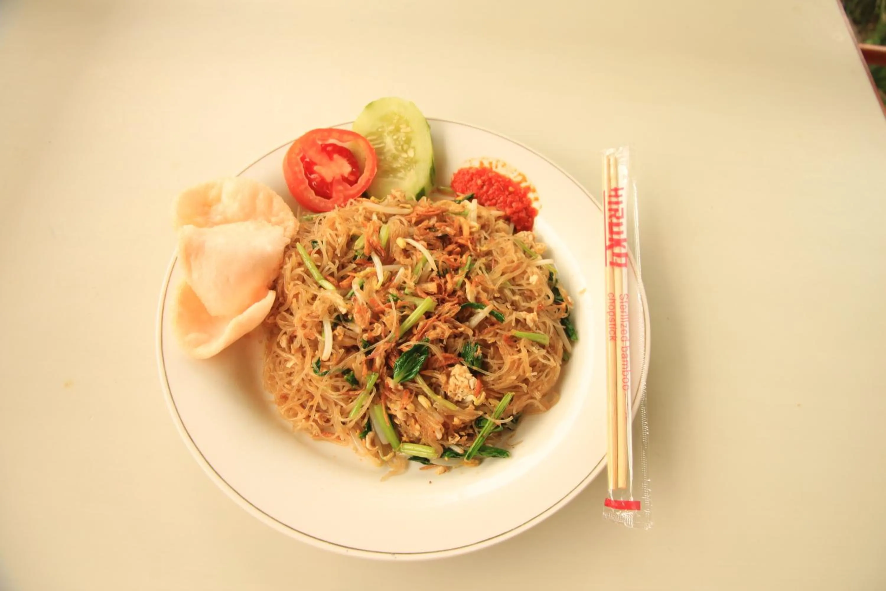 Continental breakfast in Pandu Lakeside Hotel Parapat