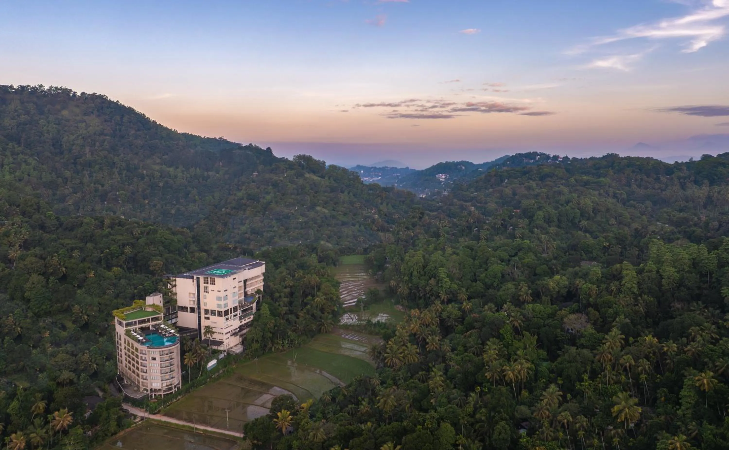 Property building in The Golden Crown Hotel