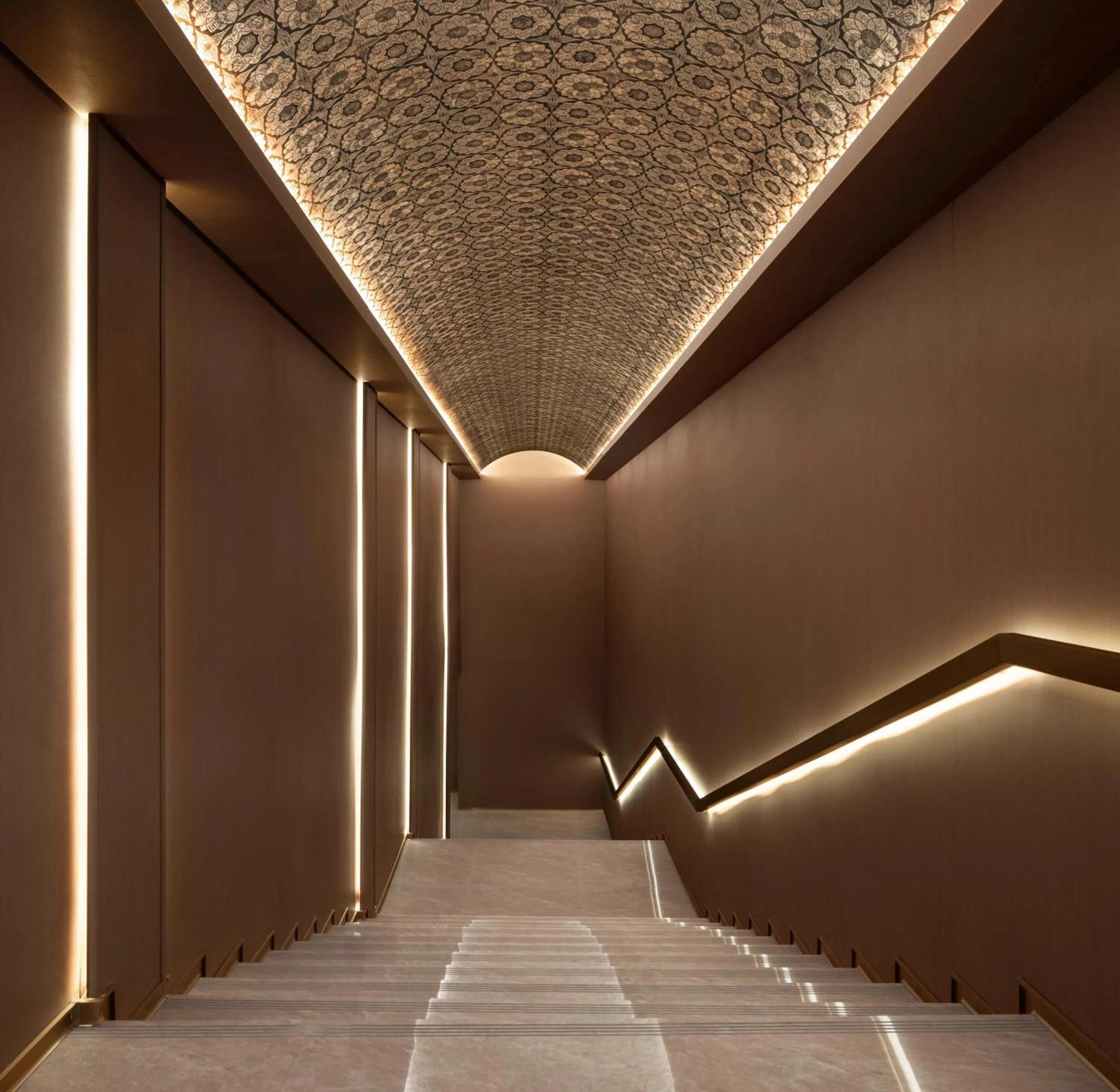 Decorative detail in The Golden Crown Hotel