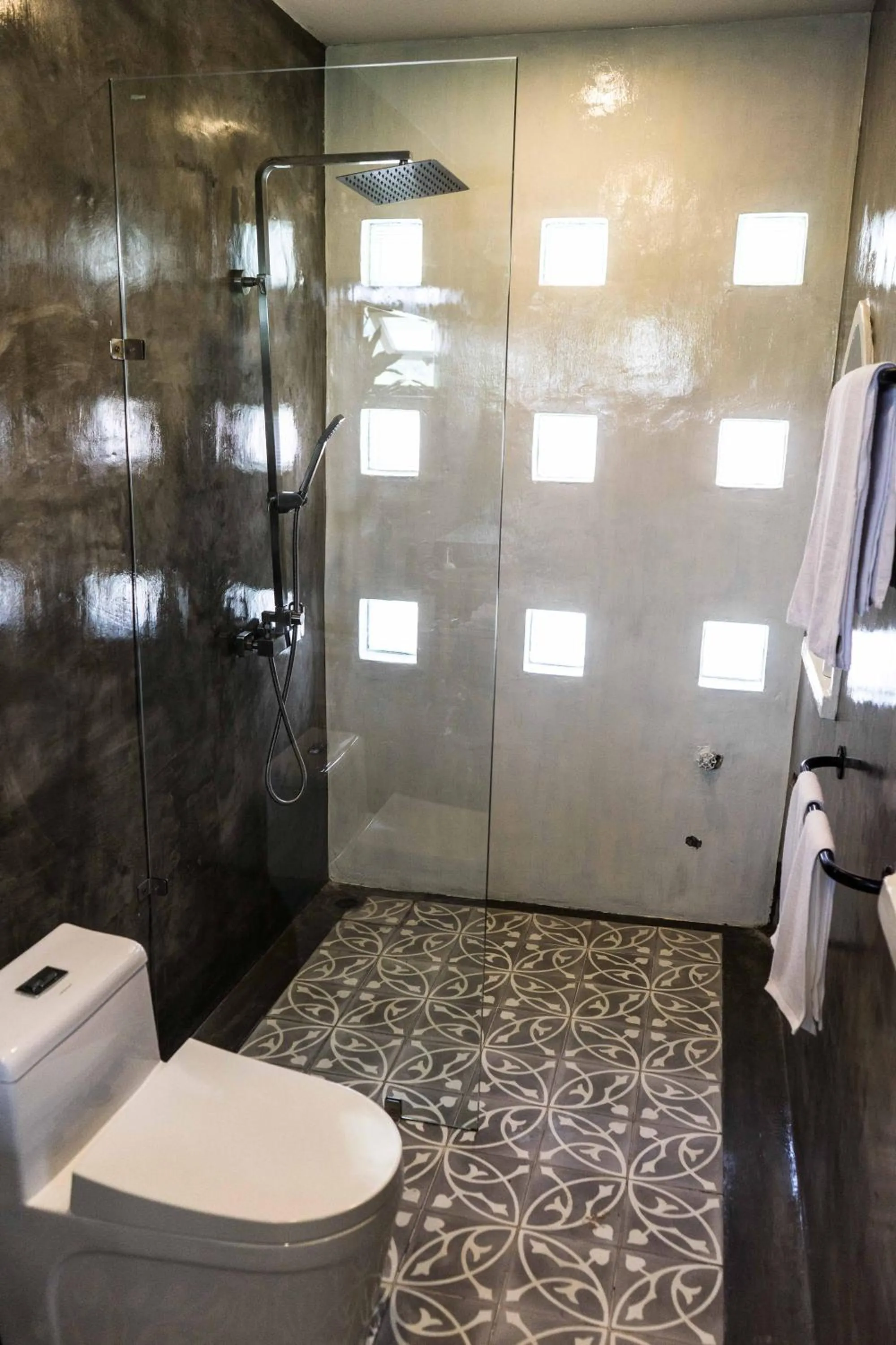 Shower in Victory Road Villas