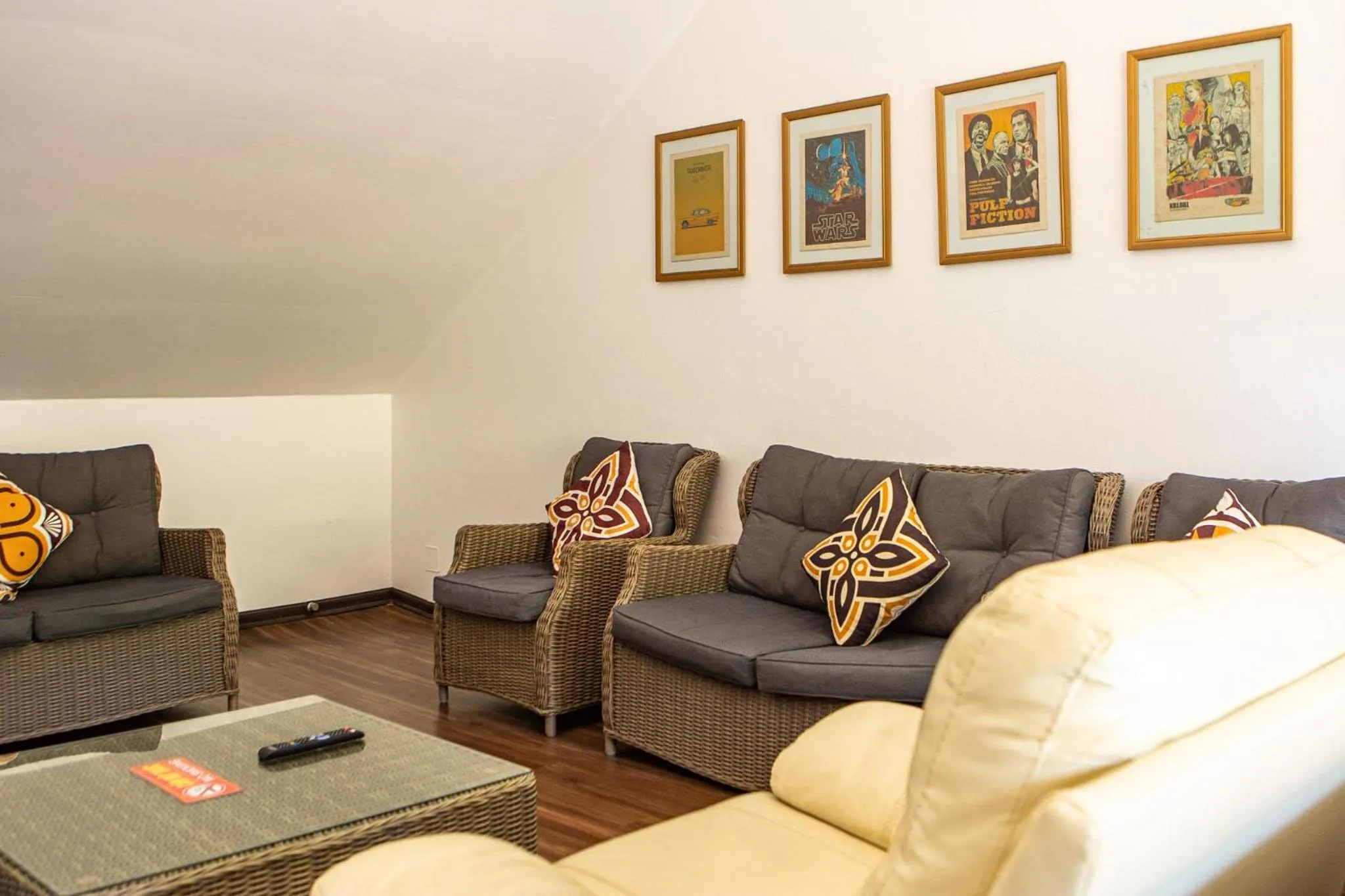 Seating area in Victory Road Villas