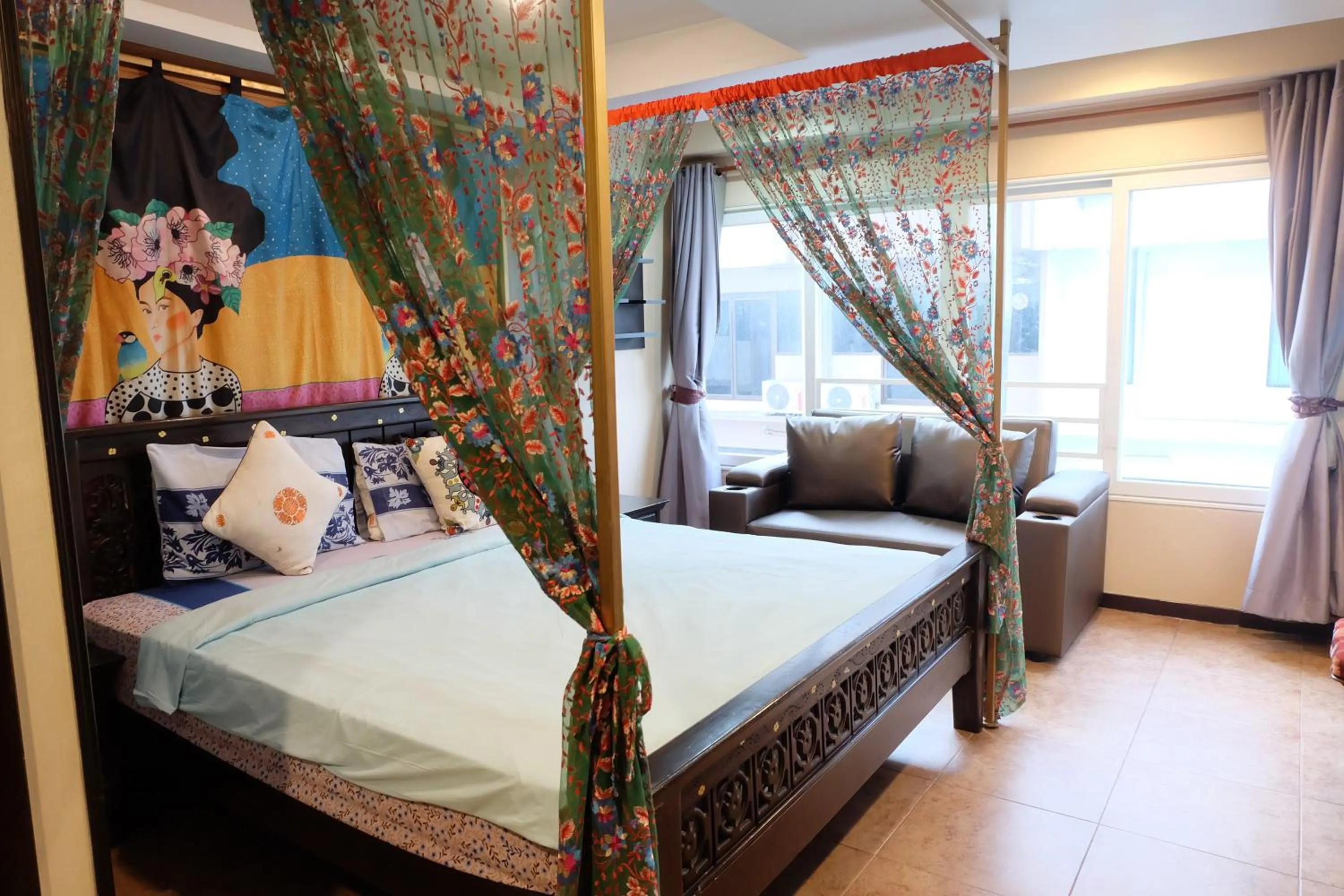 Bed in Sabai Sabai@Sukhumvit Hotel