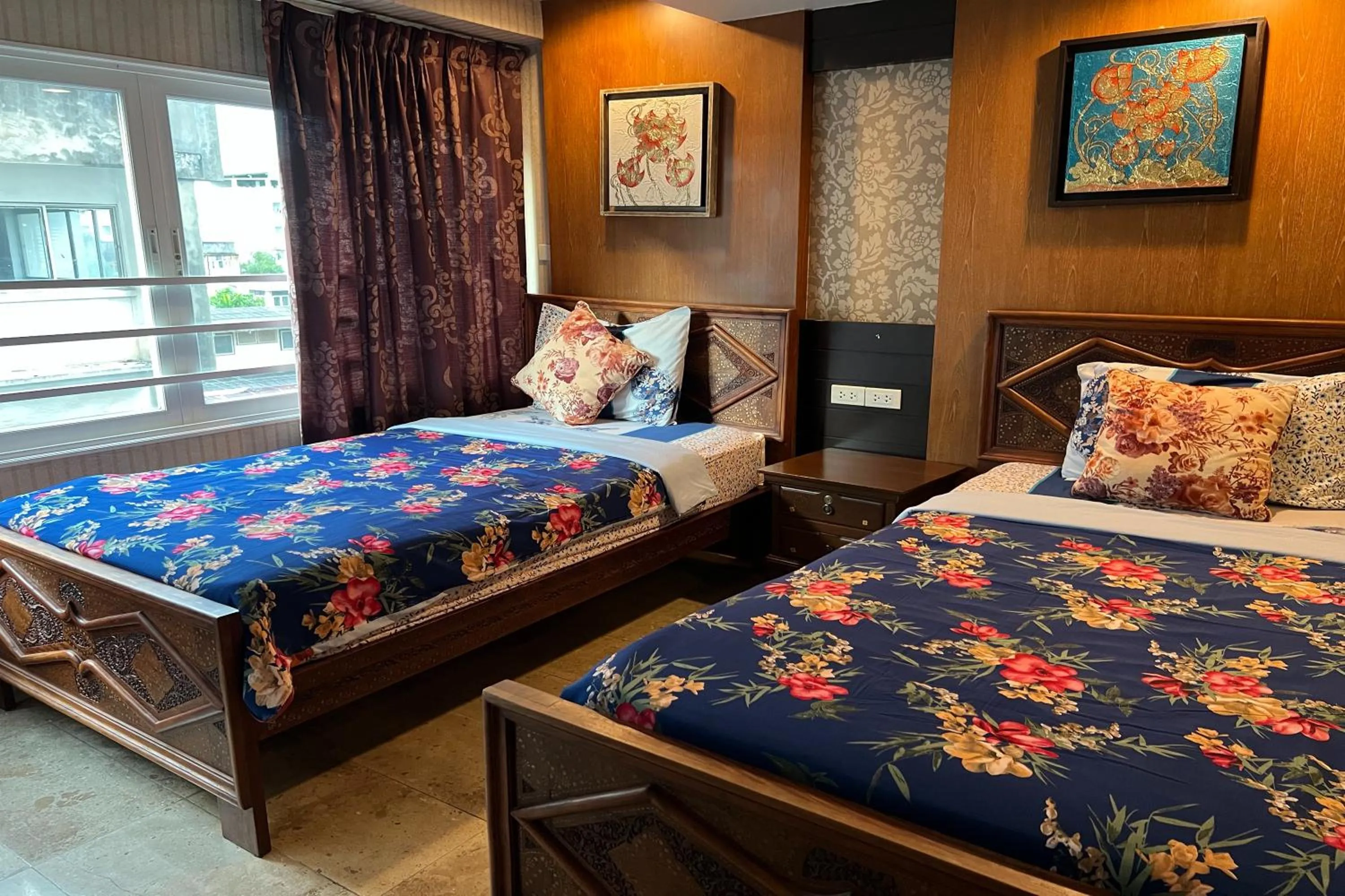 Bed in Sabai Sabai@Sukhumvit Hotel