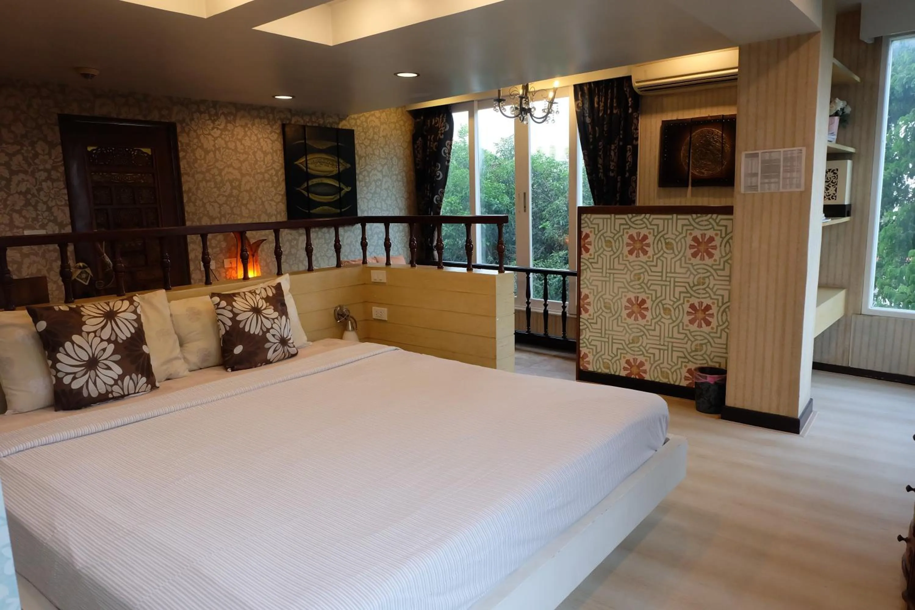 Bed in Sabai Sabai@Sukhumvit Hotel