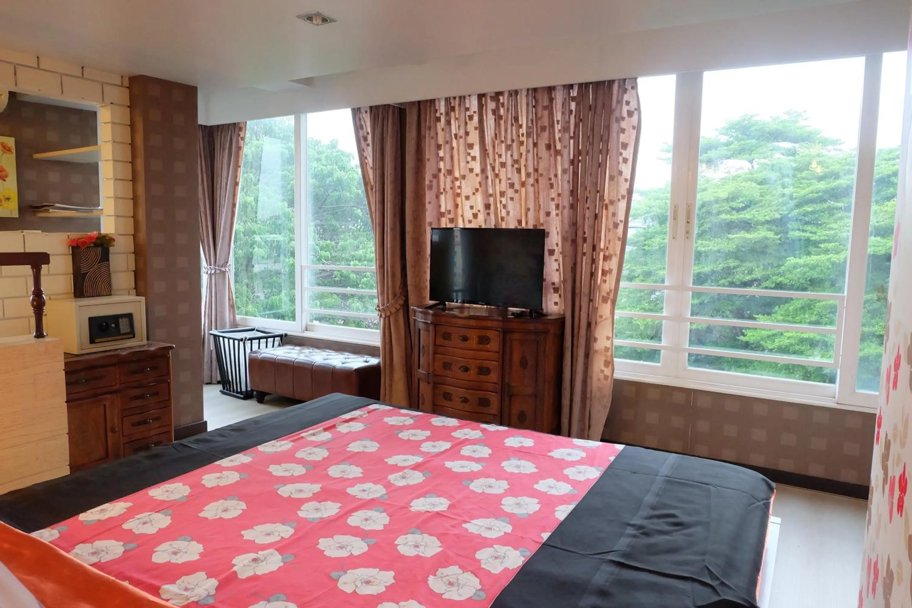 Bed in Sabai Sabai@Sukhumvit Hotel