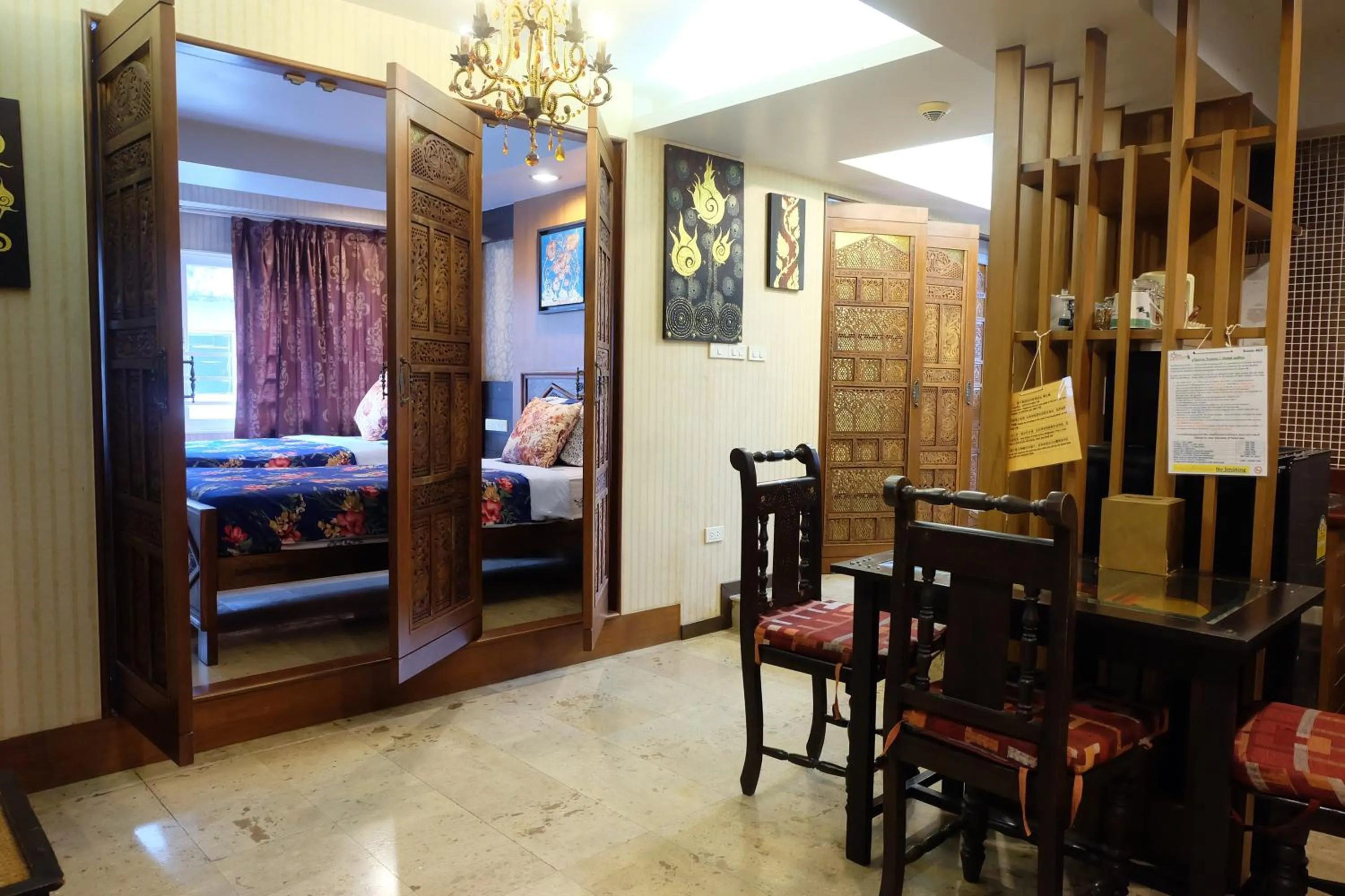 Bed in Sabai Sabai@Sukhumvit Hotel