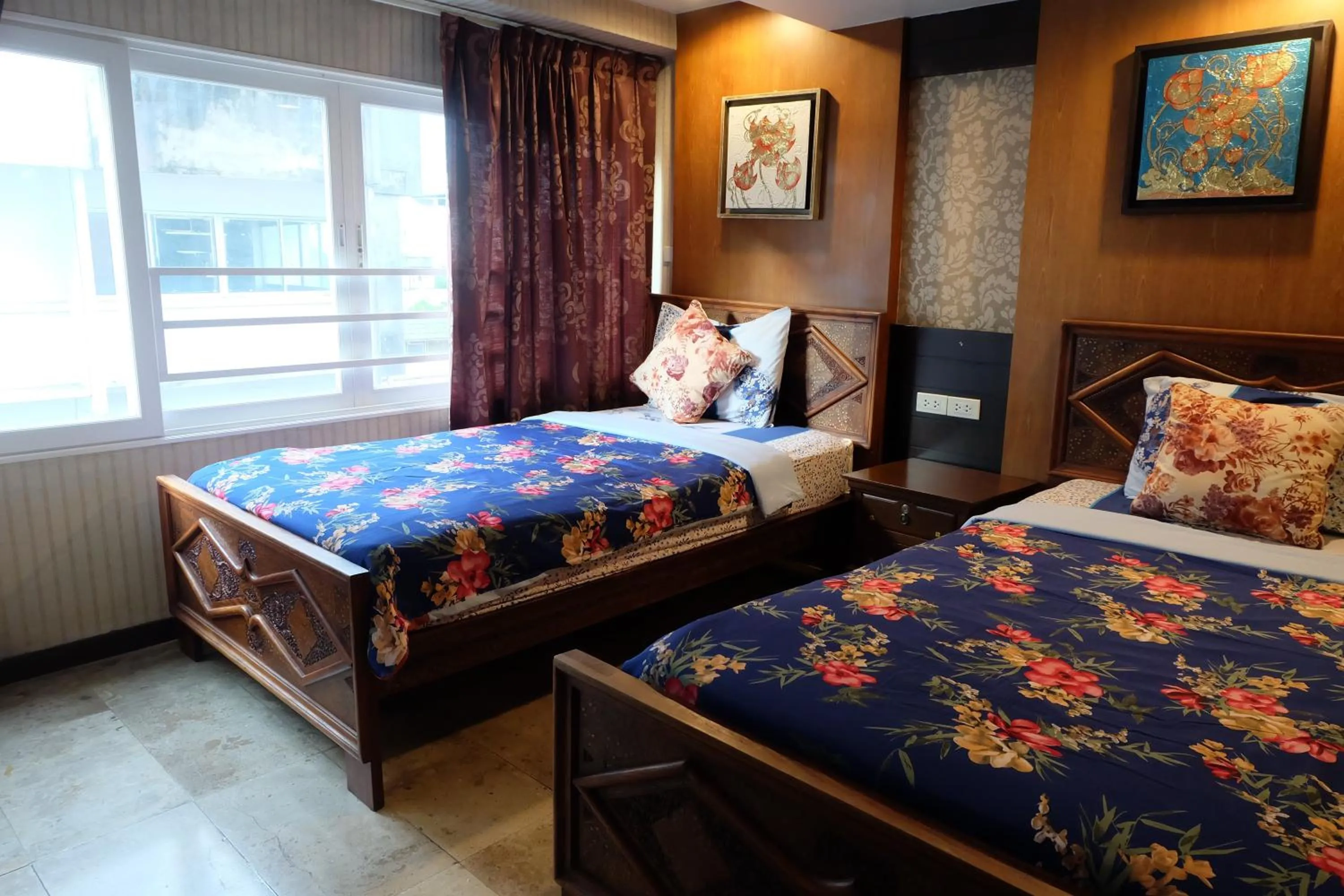 Bed in Sabai Sabai@Sukhumvit Hotel