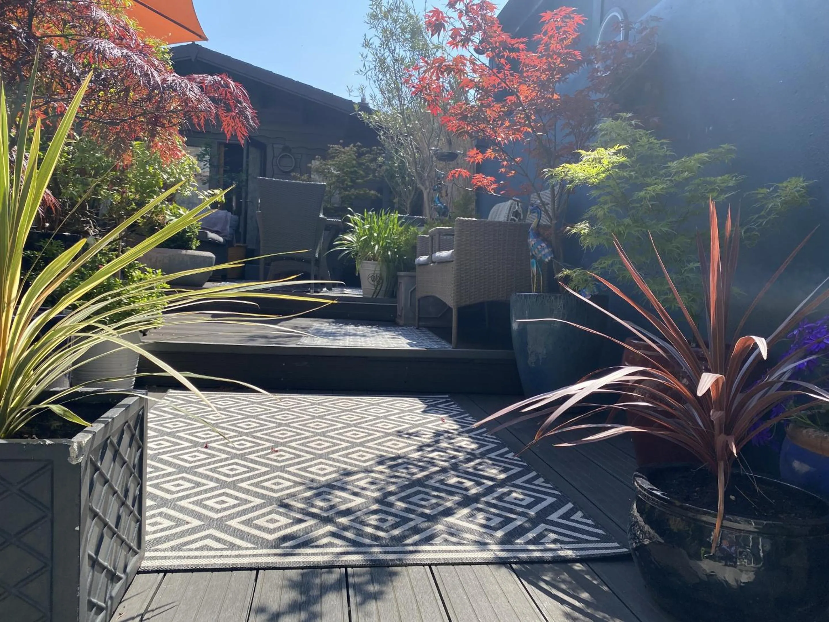 Garden in Avoca House B&B