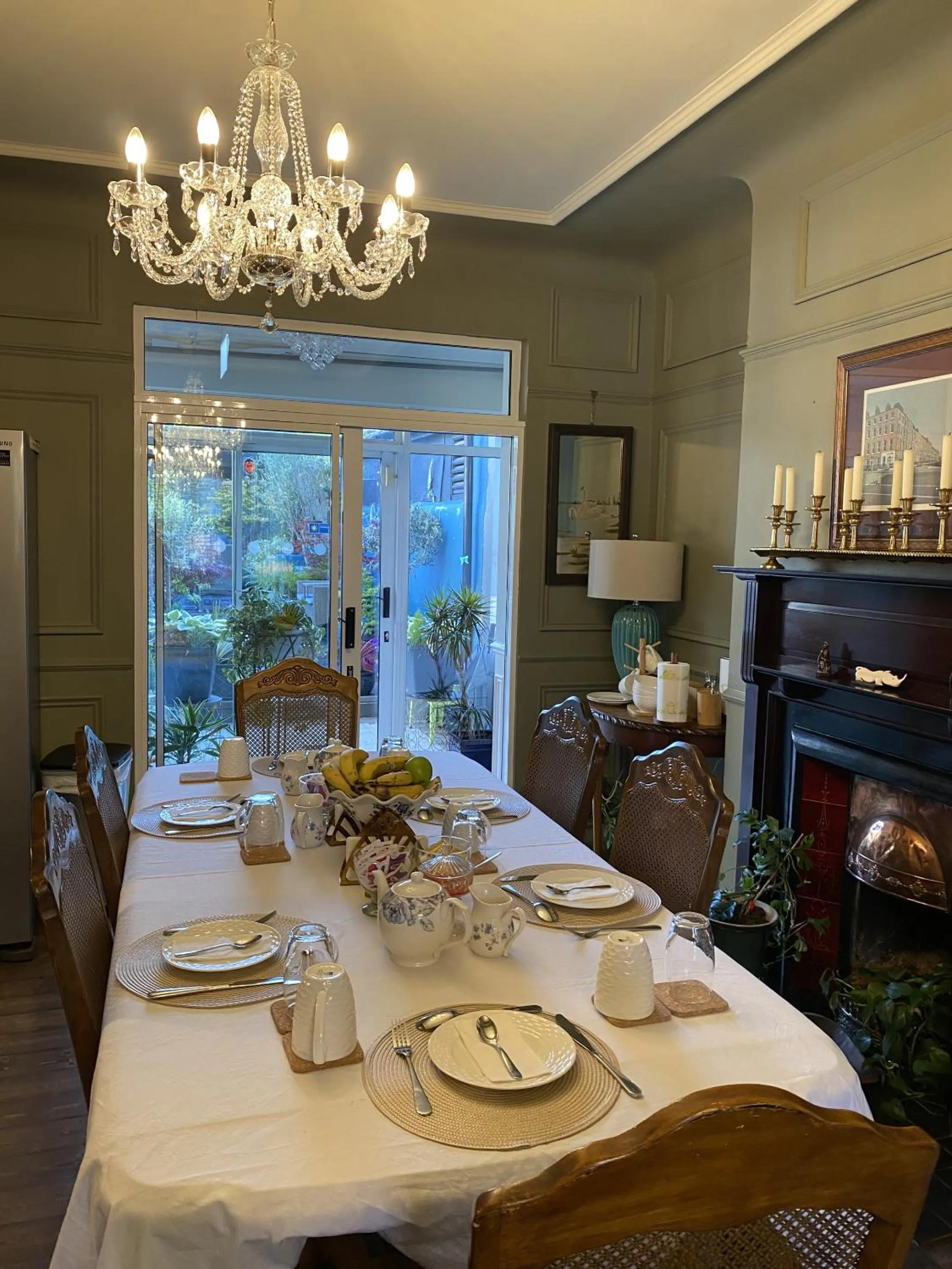 Dining area in Avoca House